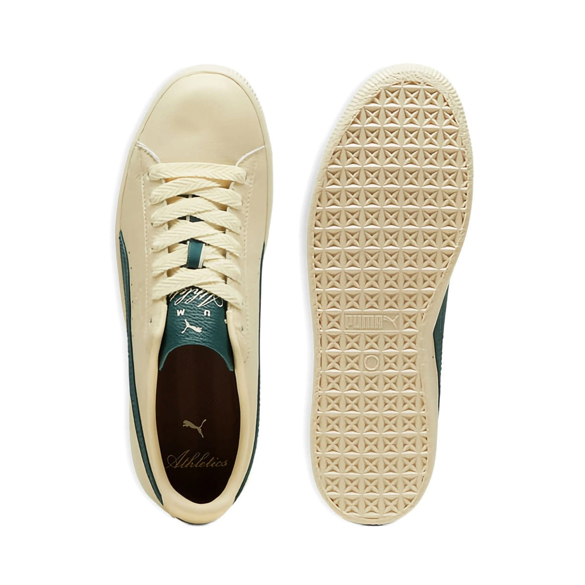 Puma Clyde Players Lane Creamy Vanilla/Dark Myrtle