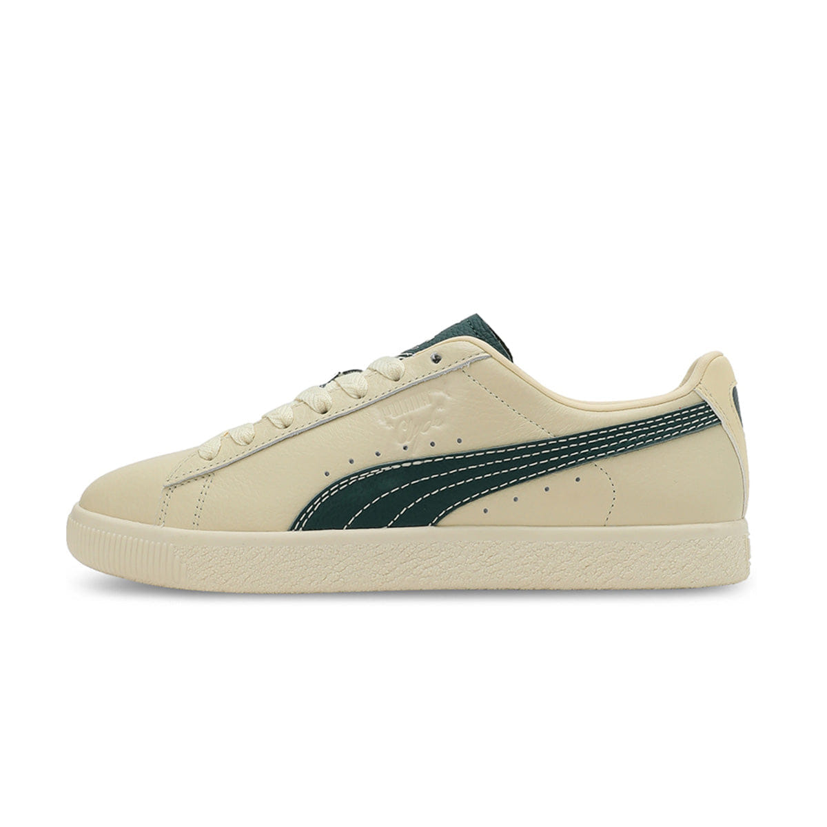 Puma Clyde Players Lane Creamy Vanilla/Dark Myrtle