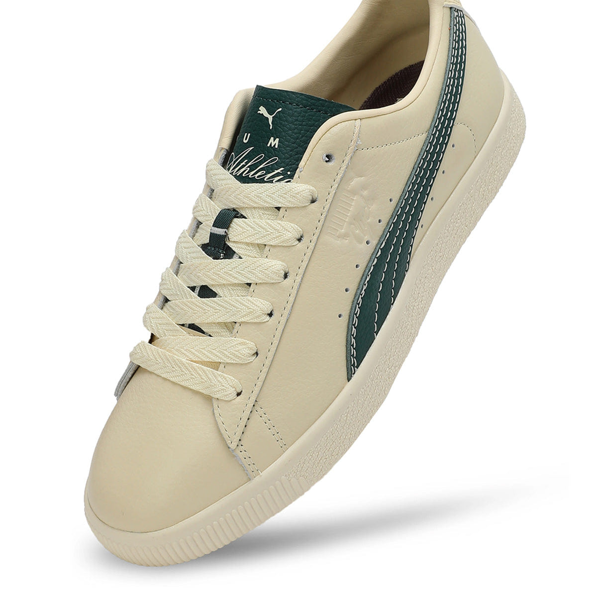 Puma Clyde Players Lane Creamy Vanilla/Dark Myrtle