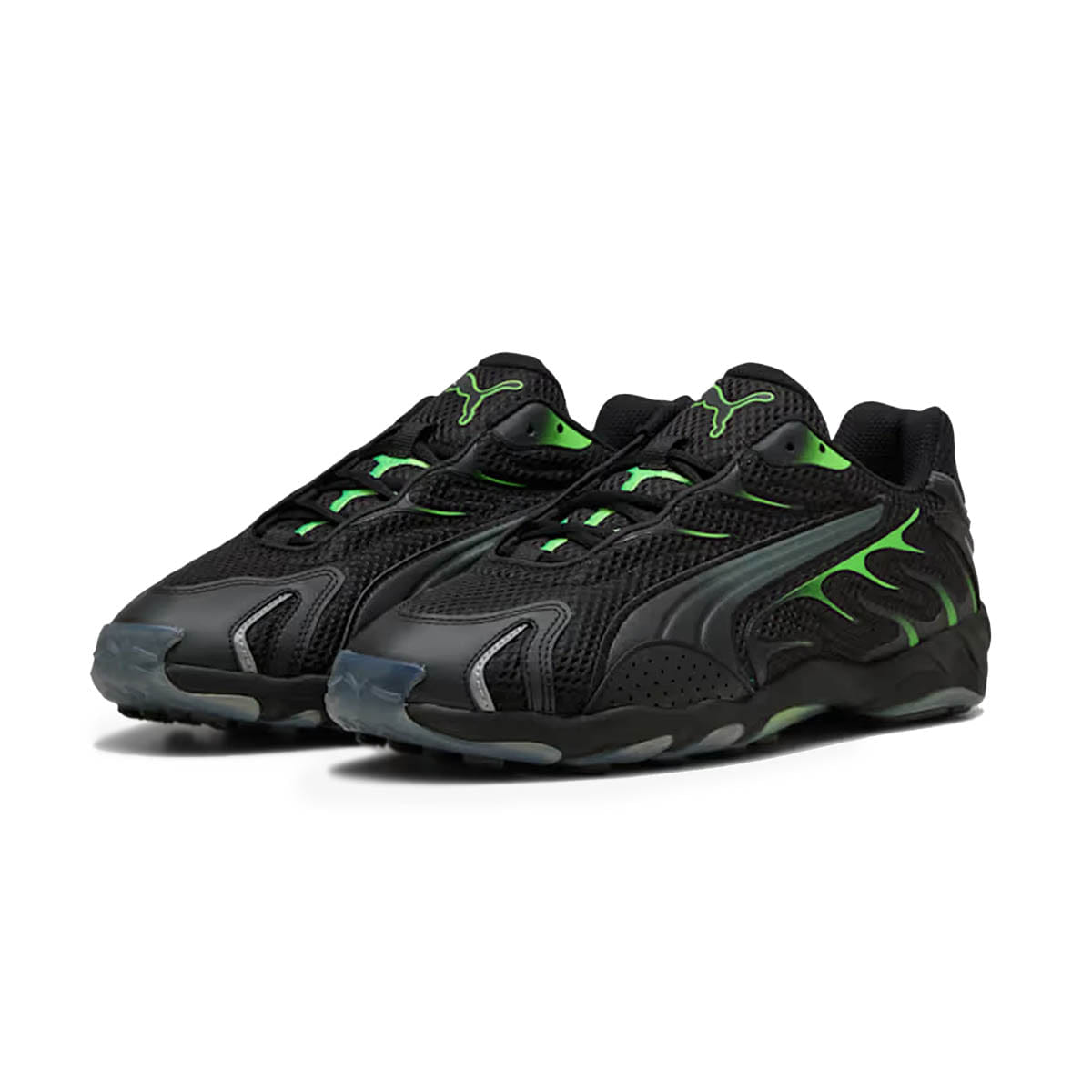 PUMA Inhale Res Black/Green Glare