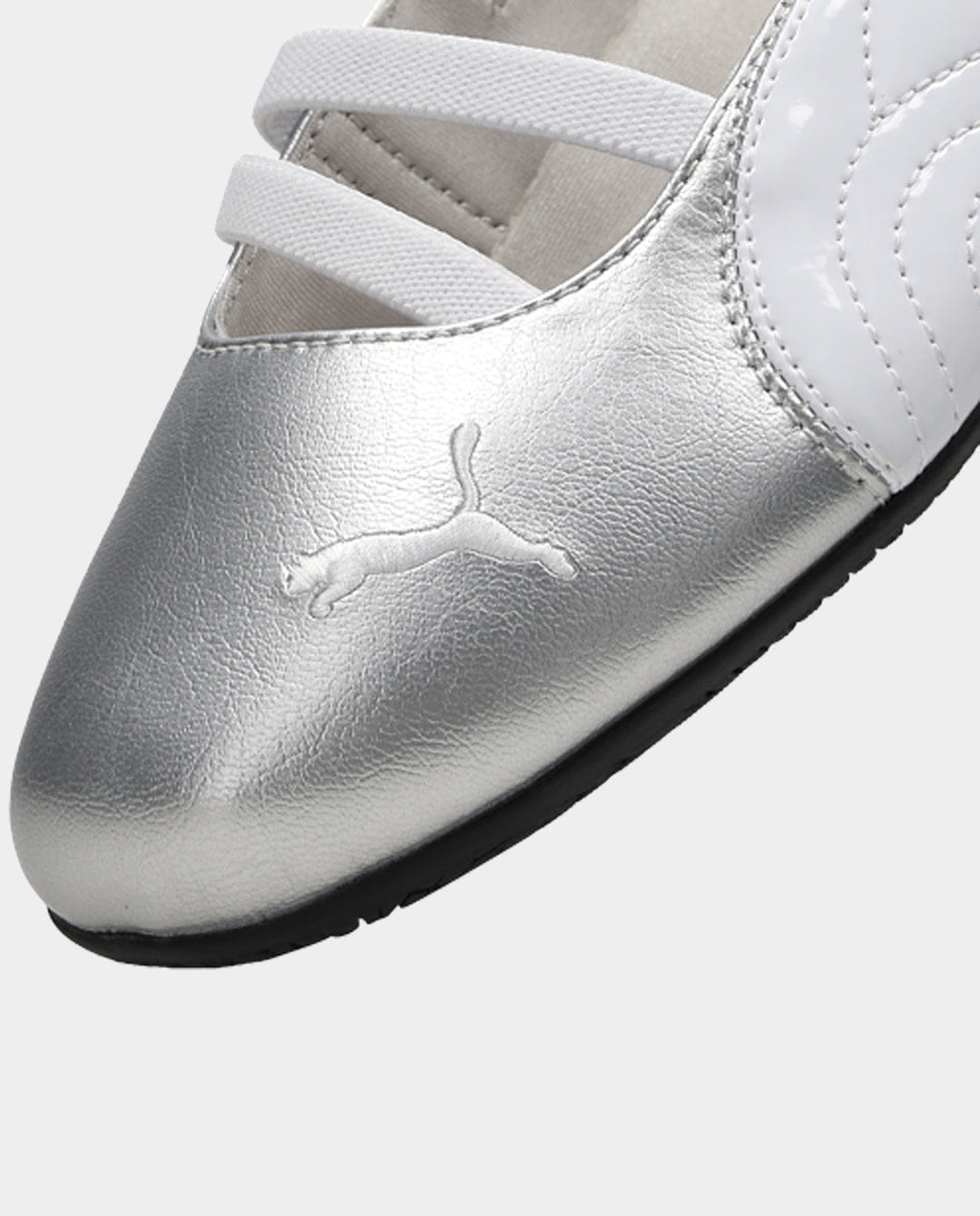 Puma - Speedcat Ballet Nova Metallic Shoe - Puma White/Black
