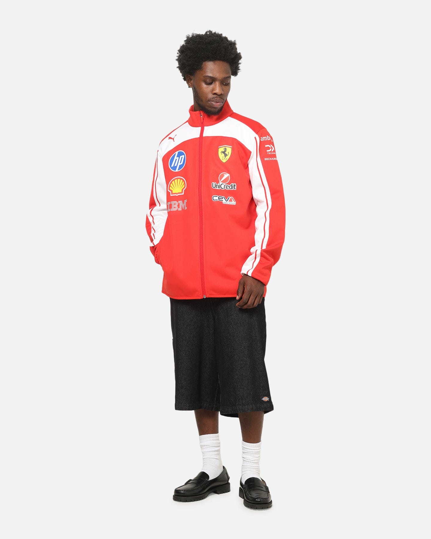 Puma x Scuderia Ferrari Replica Softshell Jacket Red