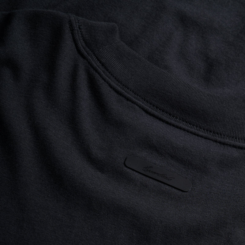 Fear Of God Essentials Tri - Blend Essential T-Shirt - Vintage Black