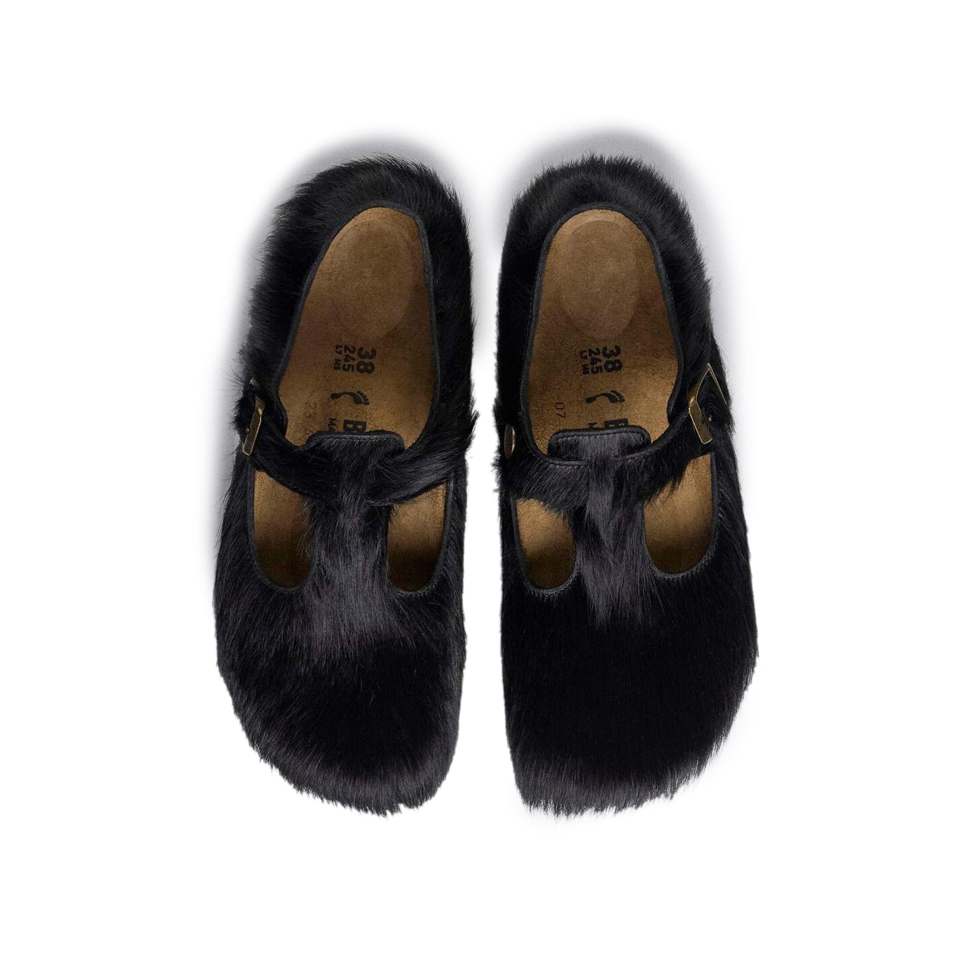 Birkenstock x SFTM Mens Paris The Rebel Fur Sandals