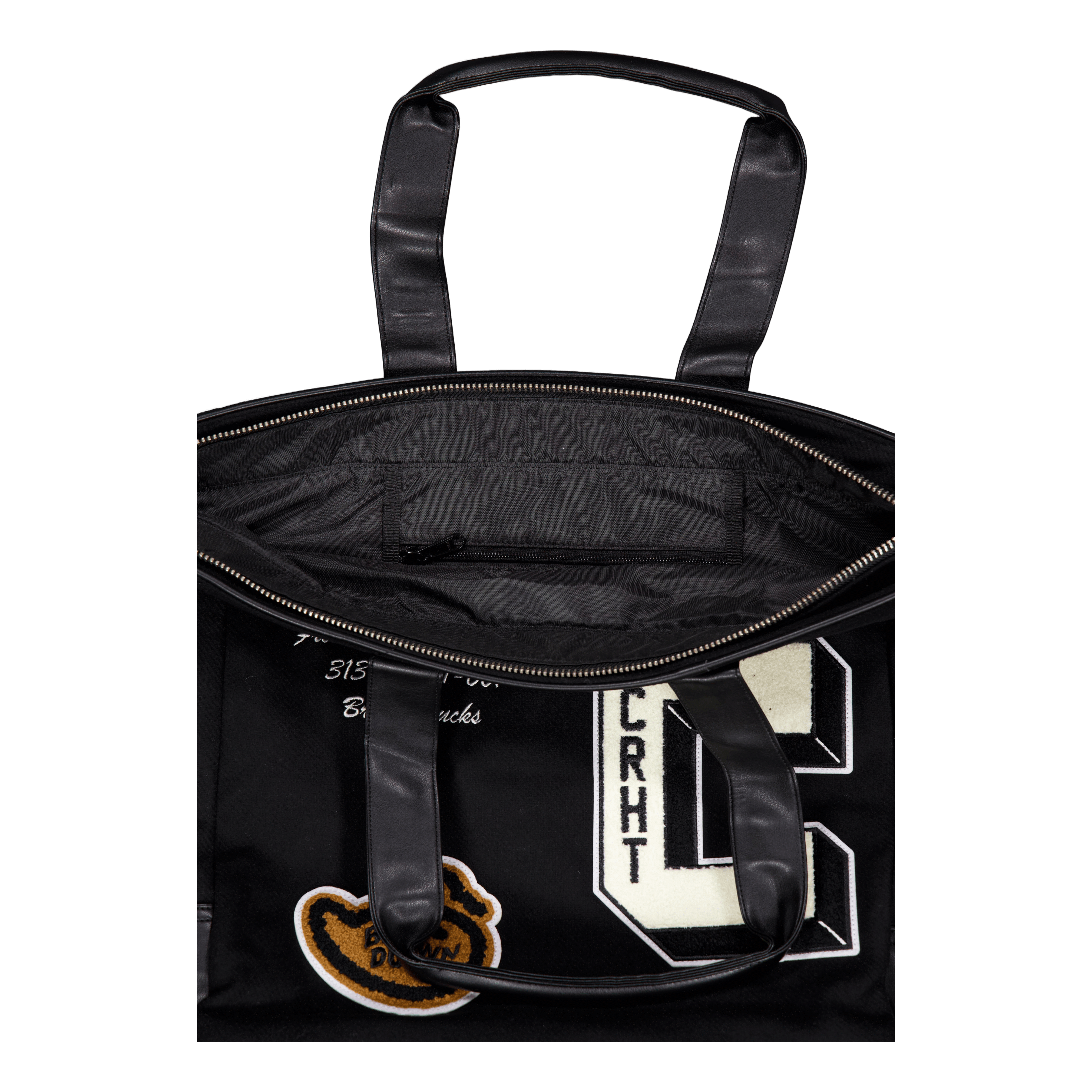 Carhartt WIP Brown Ducks Tote Black / Black