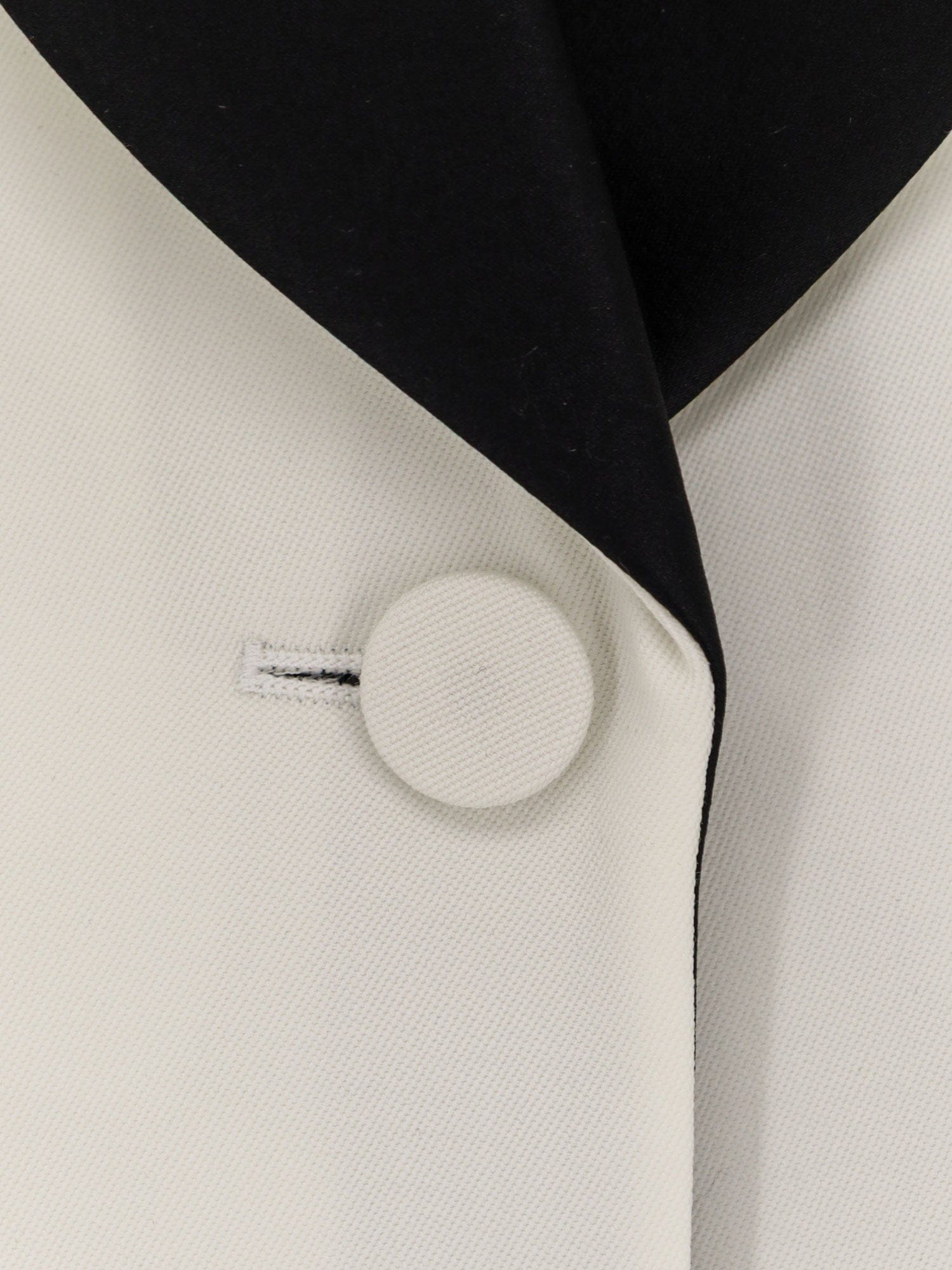 Alexander McQueen Wool blazer with satin lapel
