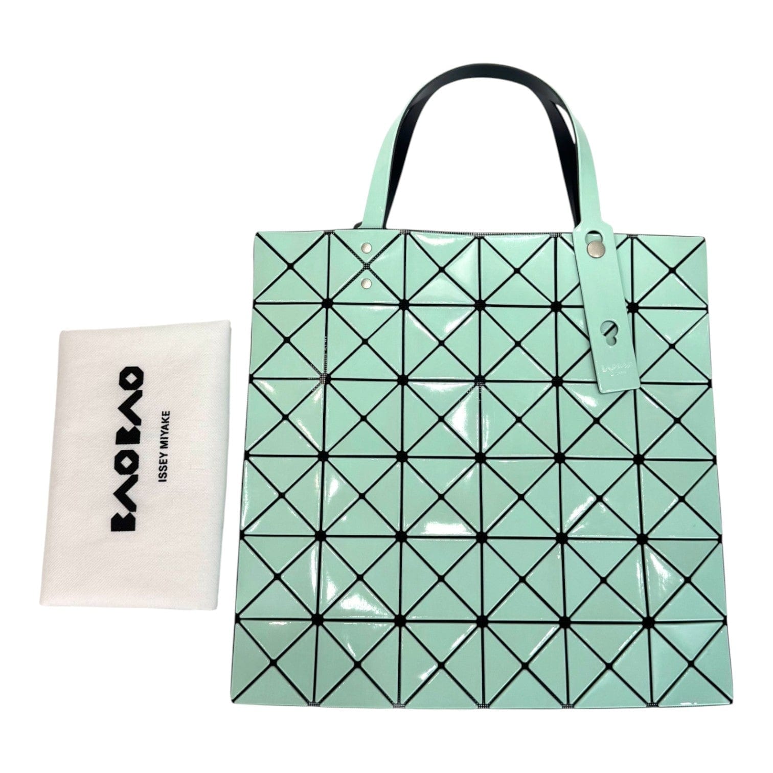Issey Miyake Baobao ISSEY MIYAKE Two Side Blue Tote Bag