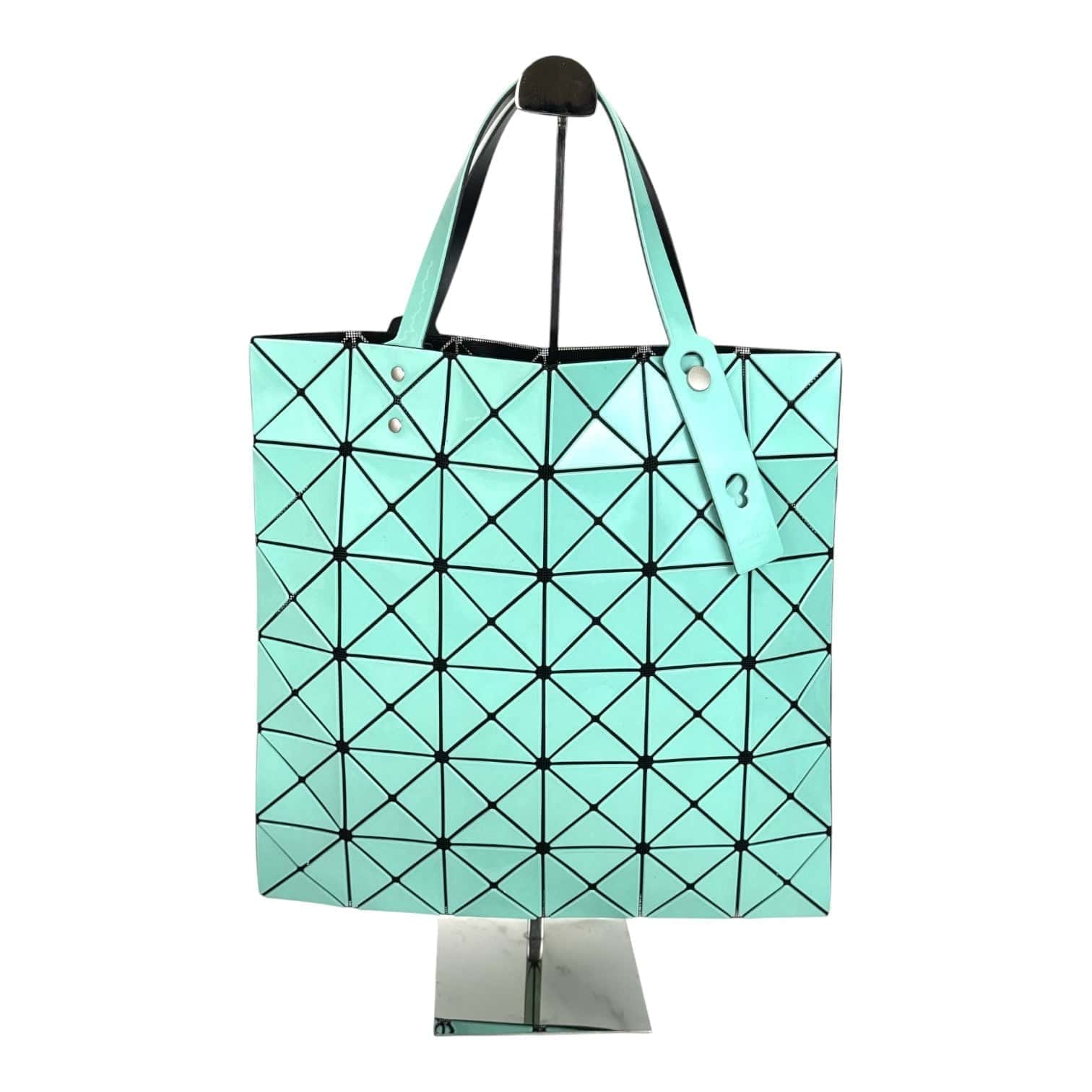 Issey Miyake Baobao ISSEY MIYAKE Two Side Blue Tote Bag