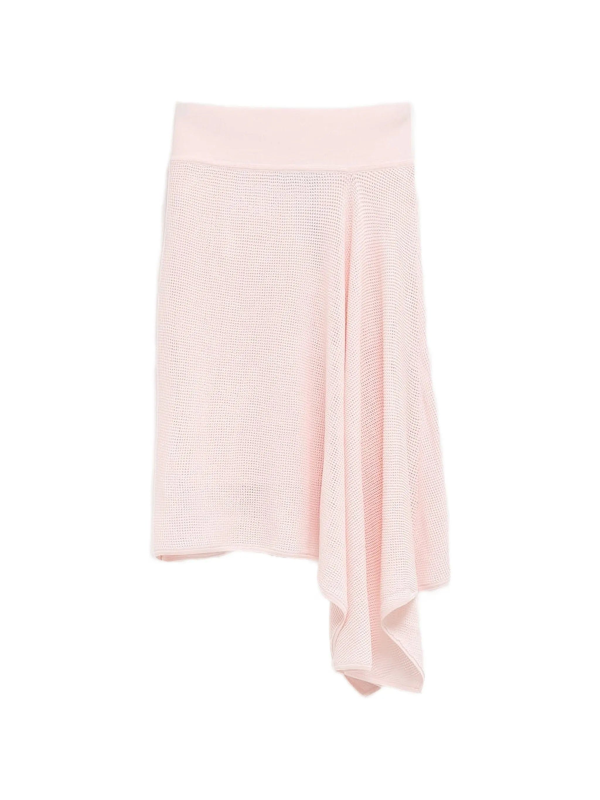 Jacquemus The Voile asymmetric - hem open - knit midi skirt