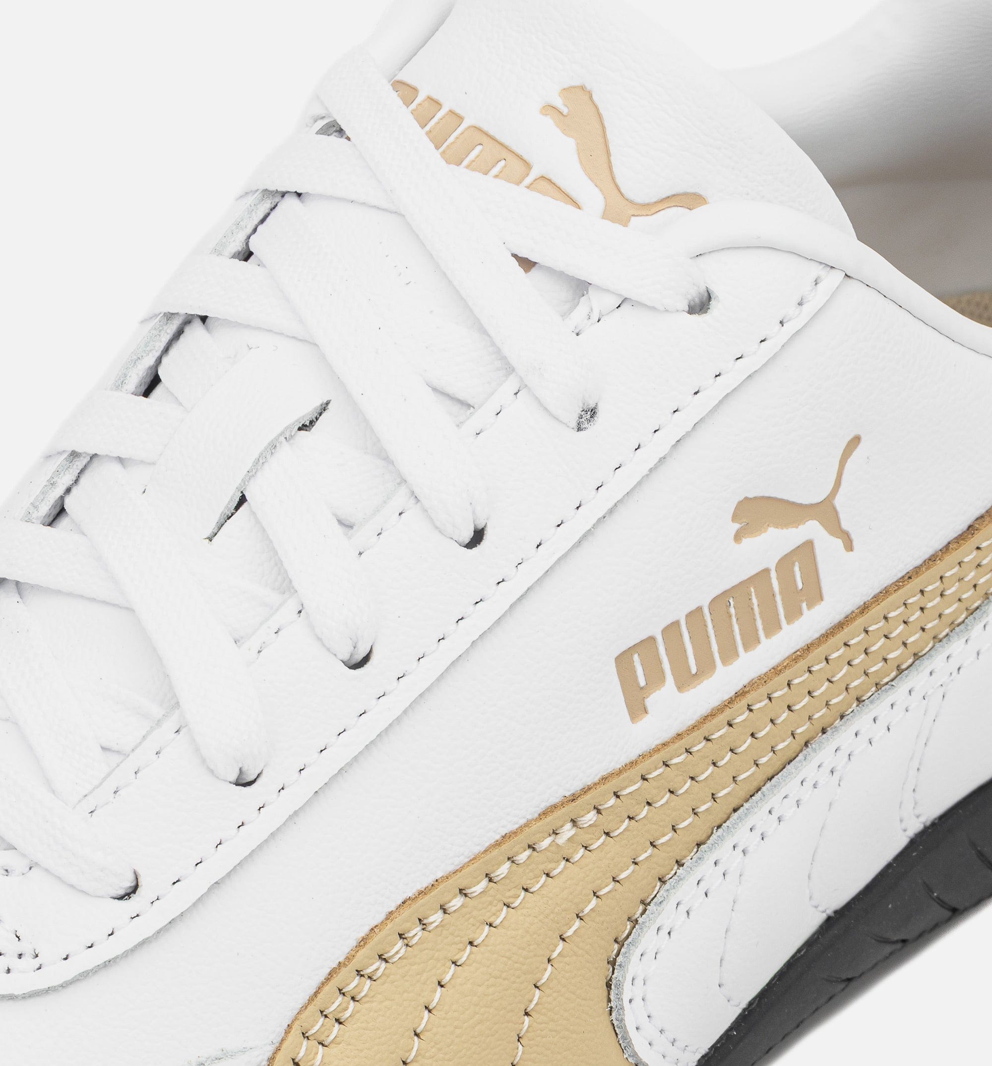 PUMA Speedcat Leather Womens Lifestyle Shoe - White/Almond