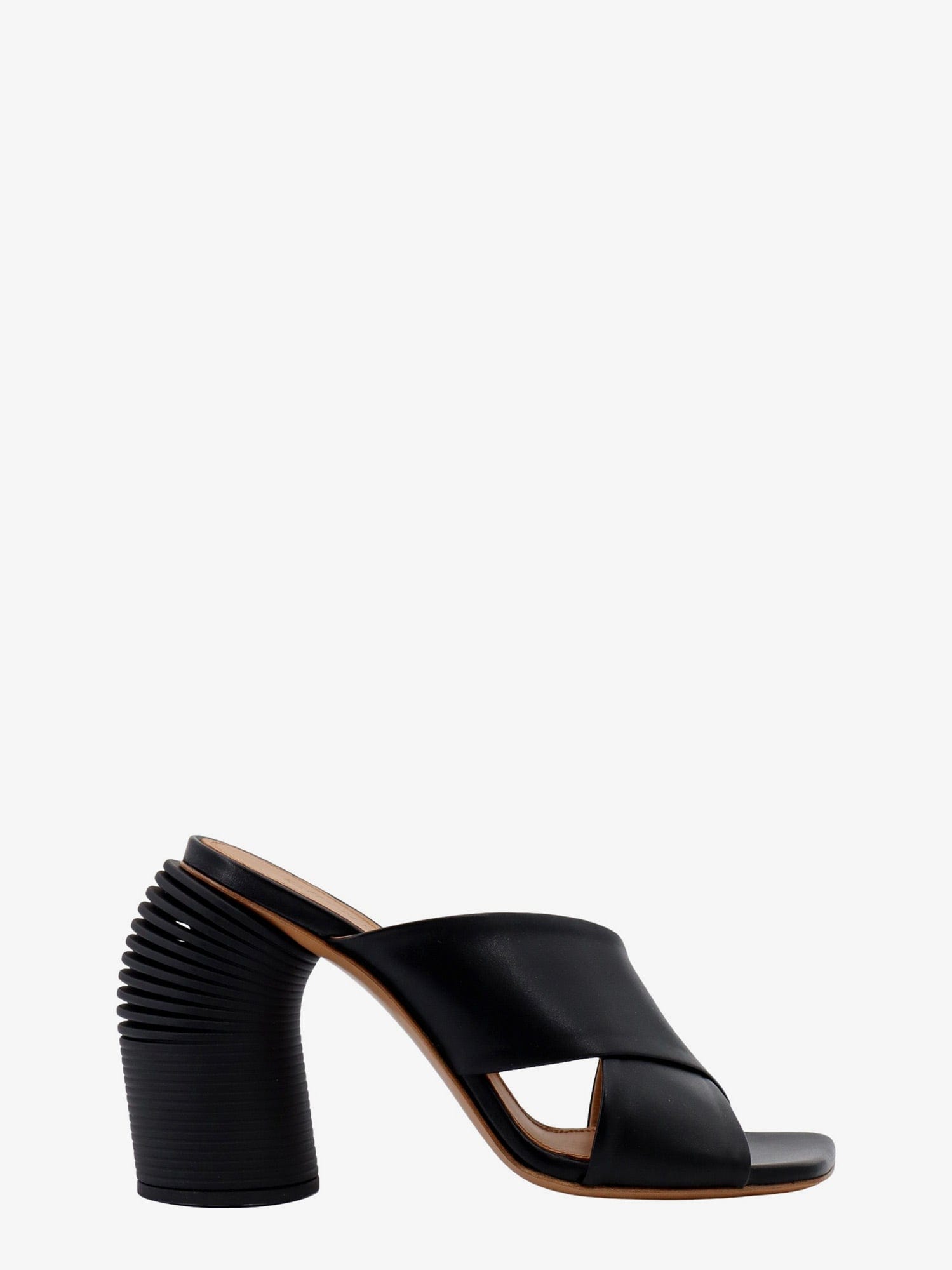 OFF WHITE Leather sandals
