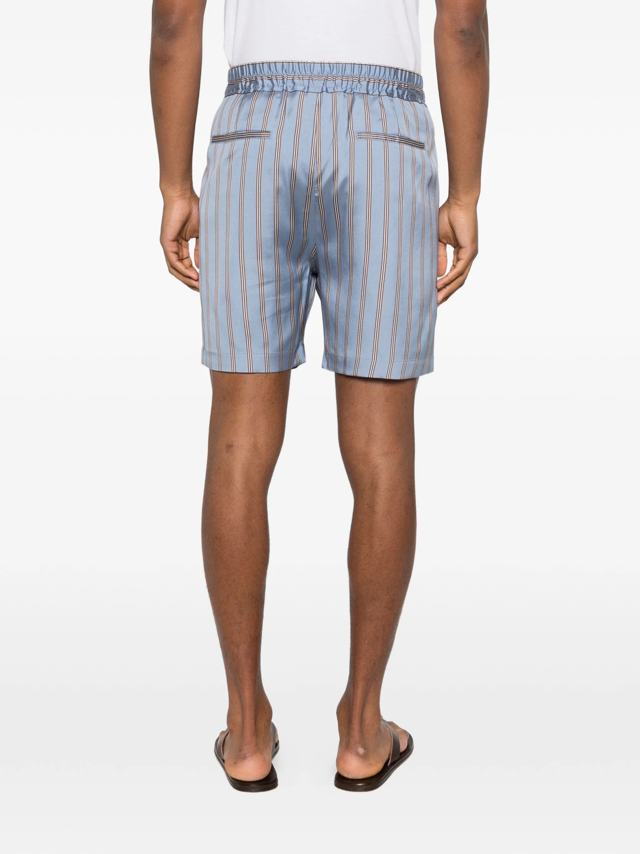 TOM FORD striped - pattern shorts