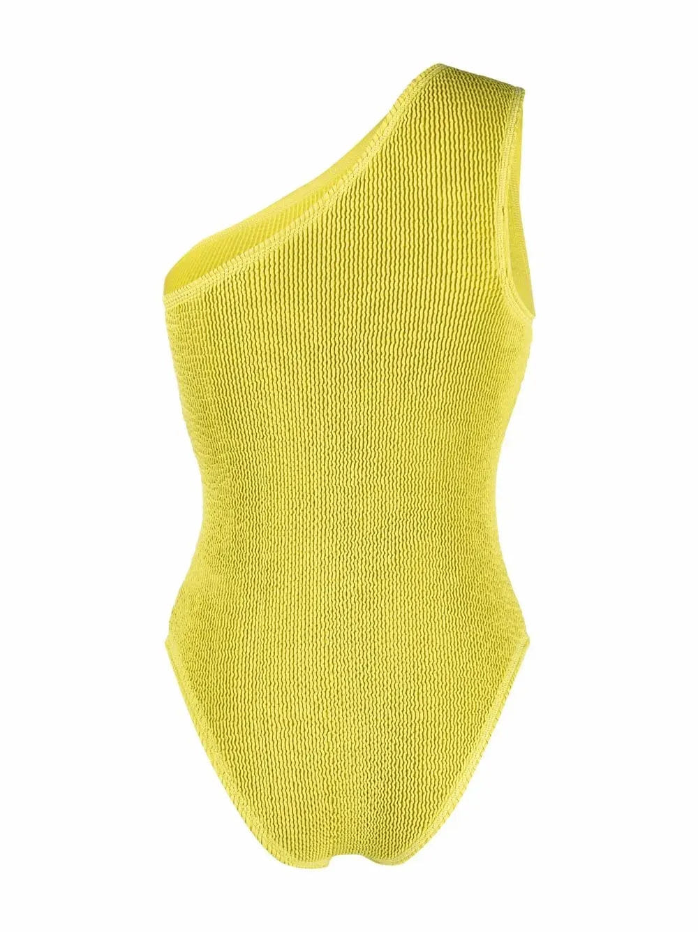 Bottega Veneta Plissé One - Shoulder Swimsuit