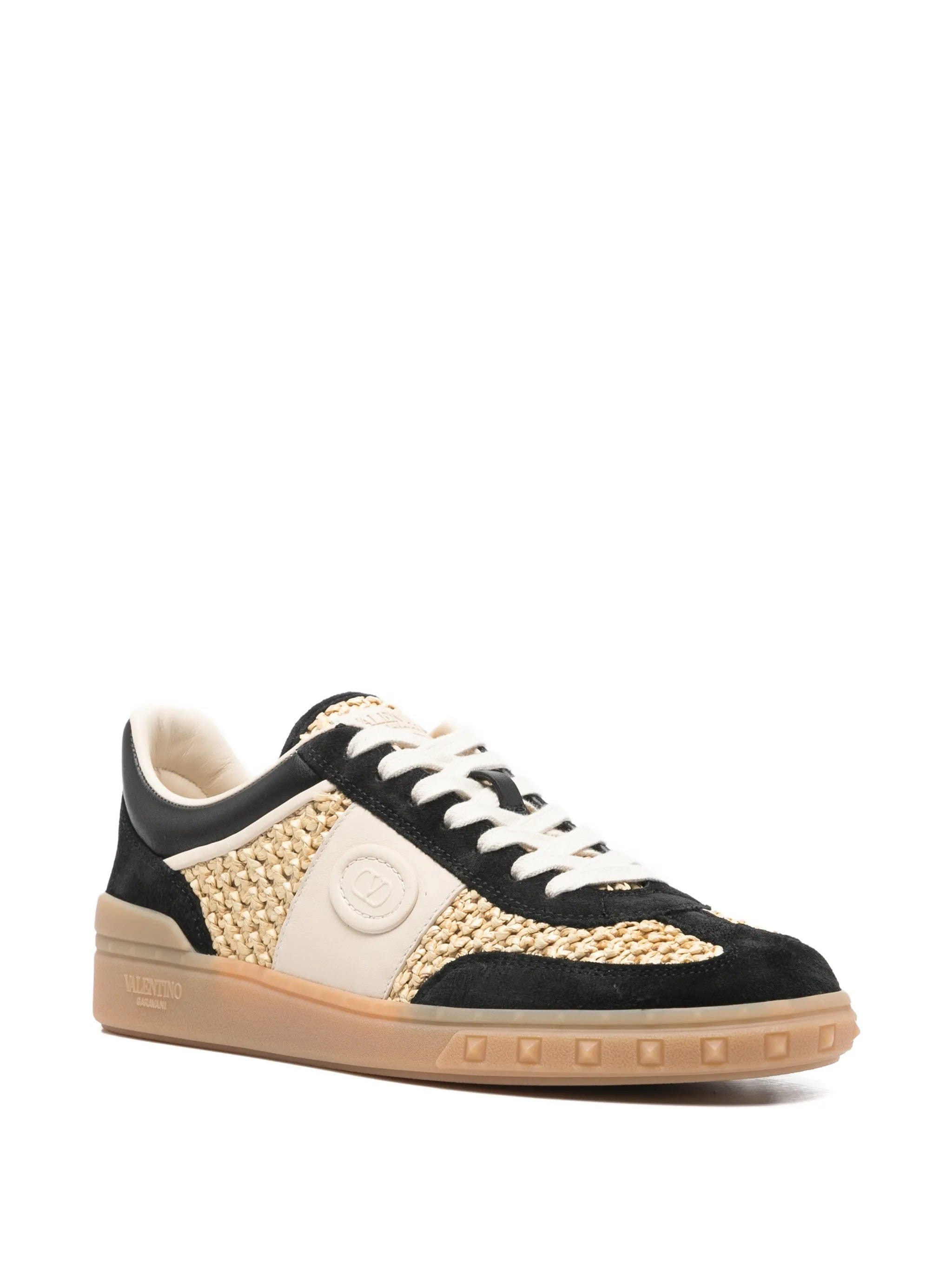 Valentino Garavani Upvillage raffia sneakers