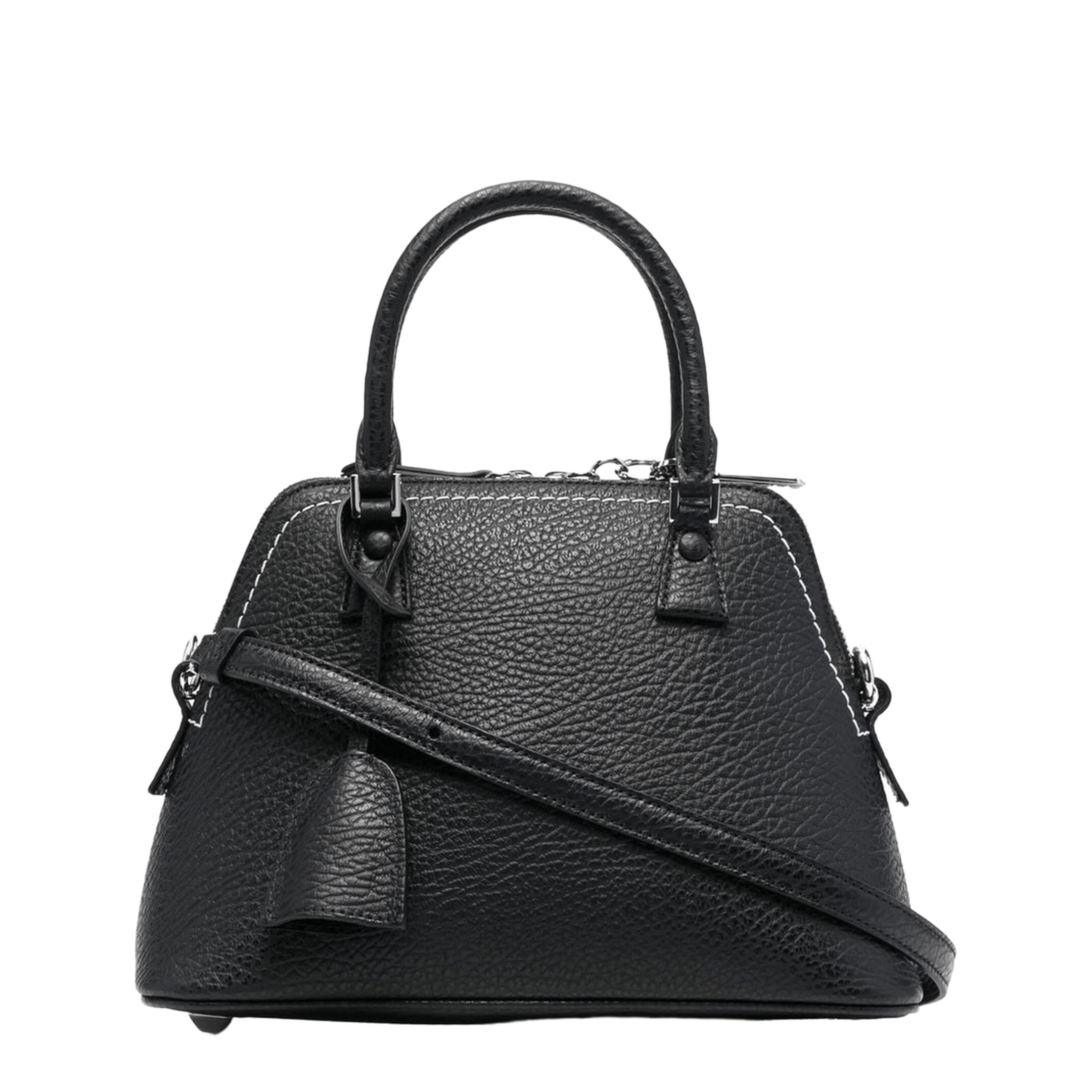 Maison Margiela 5AC Classique Mini Calf Leather Shoulder Bag - Black