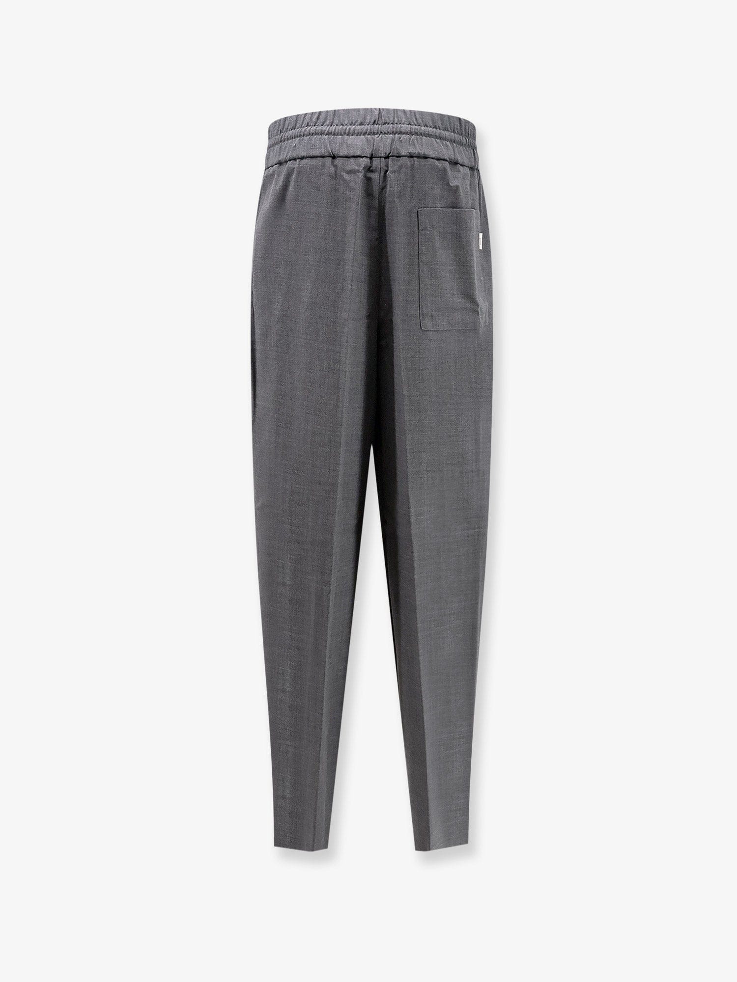 AMI Paris Virgin wool trousers with elastic