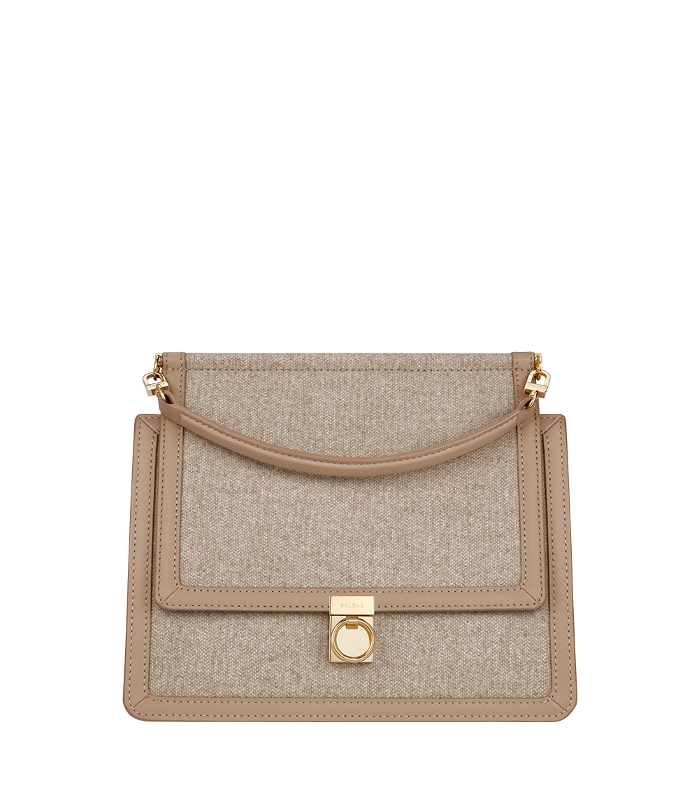 Polene Numero Sept Duo Taupe Canvas