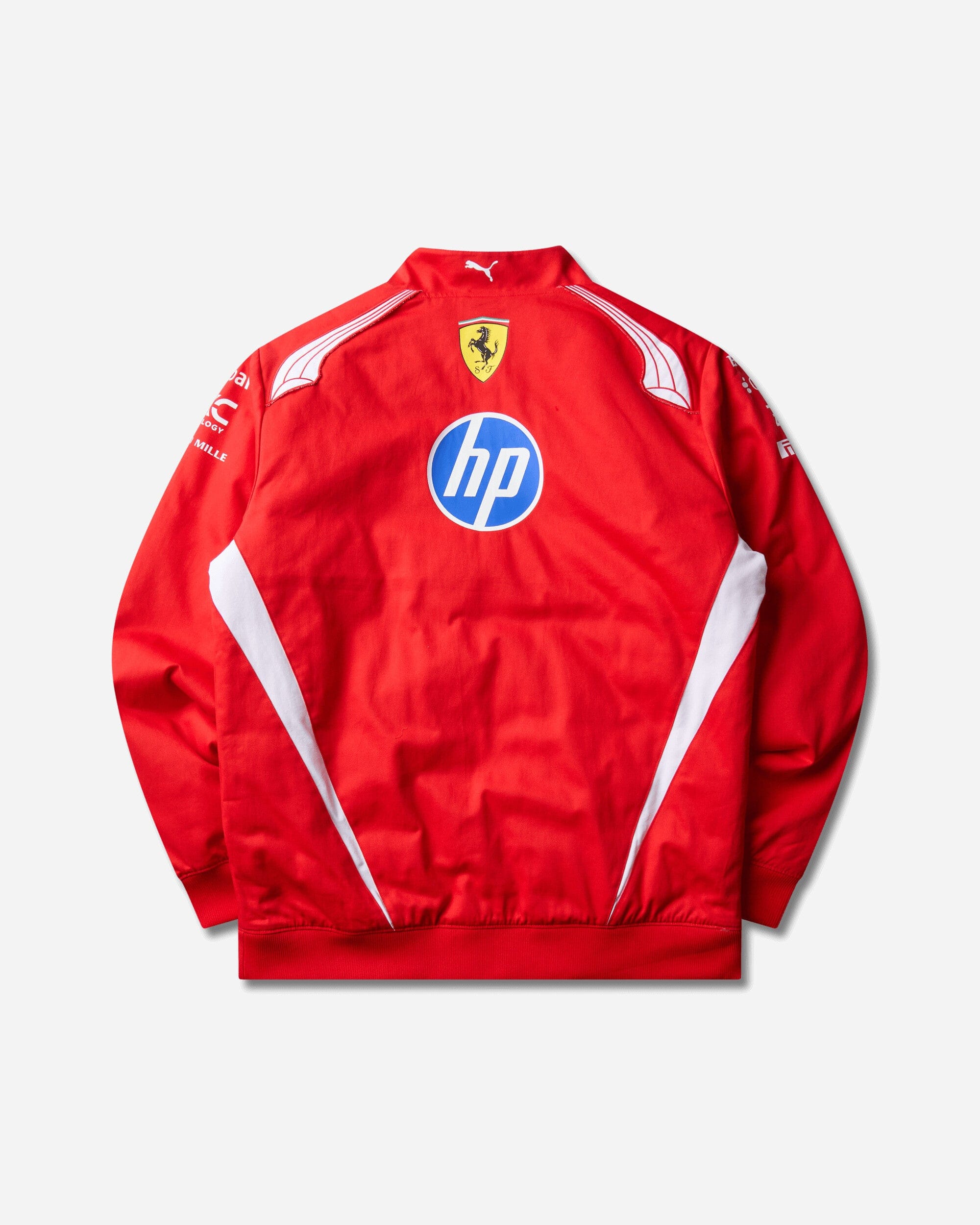 Puma Scuderia Ferrari HP Replica Drivers Authentic Bomber Jacket Red