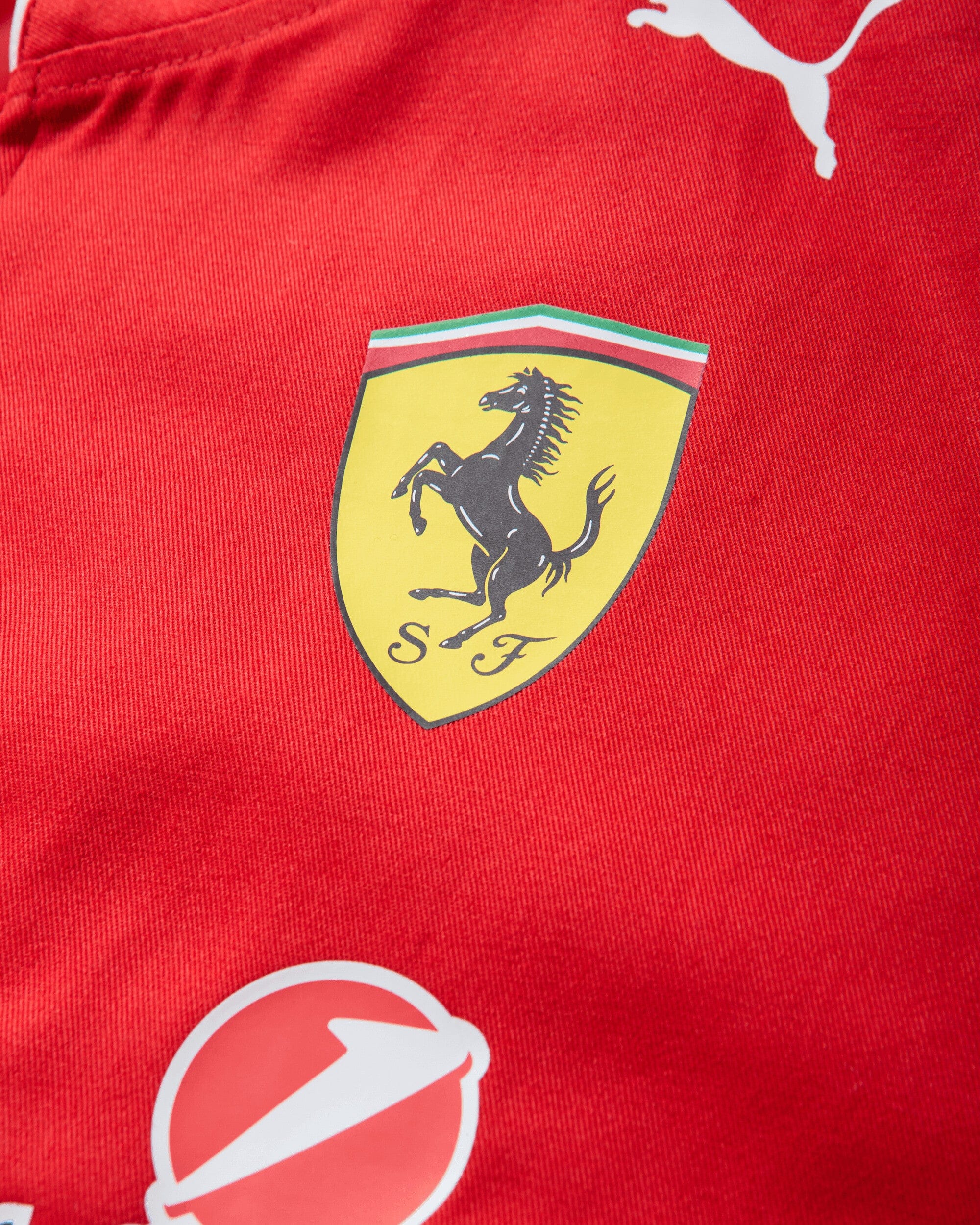 Puma Scuderia Ferrari HP Replica Drivers Authentic Bomber Jacket Red