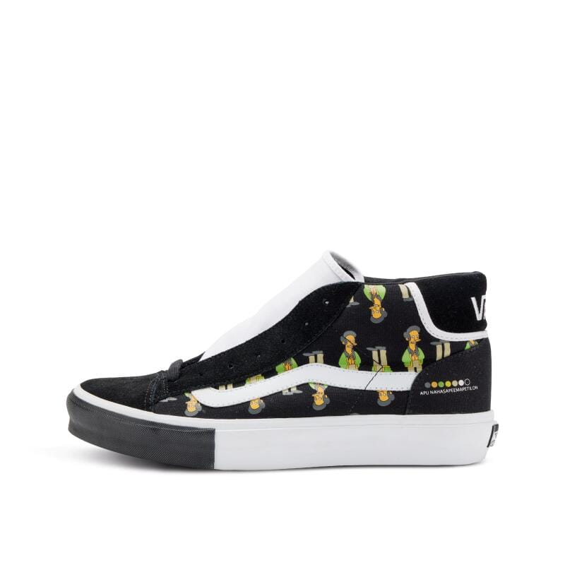 Vans Sk8 Mid Futura x Simpsons Todd Reas James