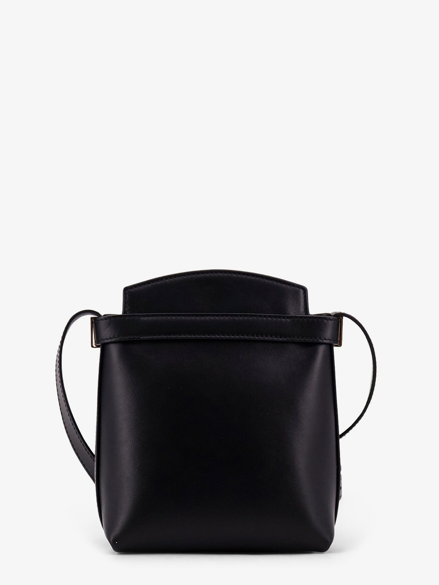 Ferragamo Leather crossbody bag with Gancini detail