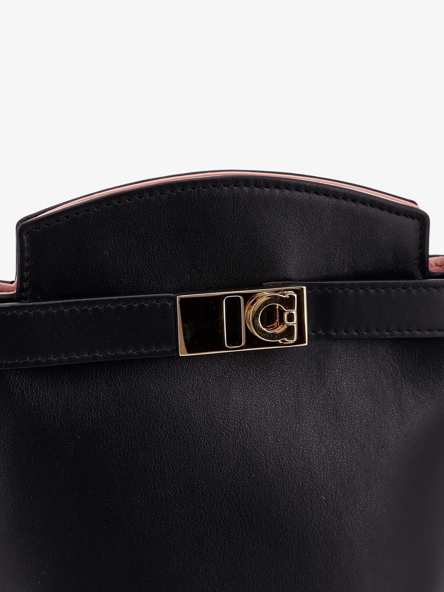 Ferragamo Leather crossbody bag with Gancini detail