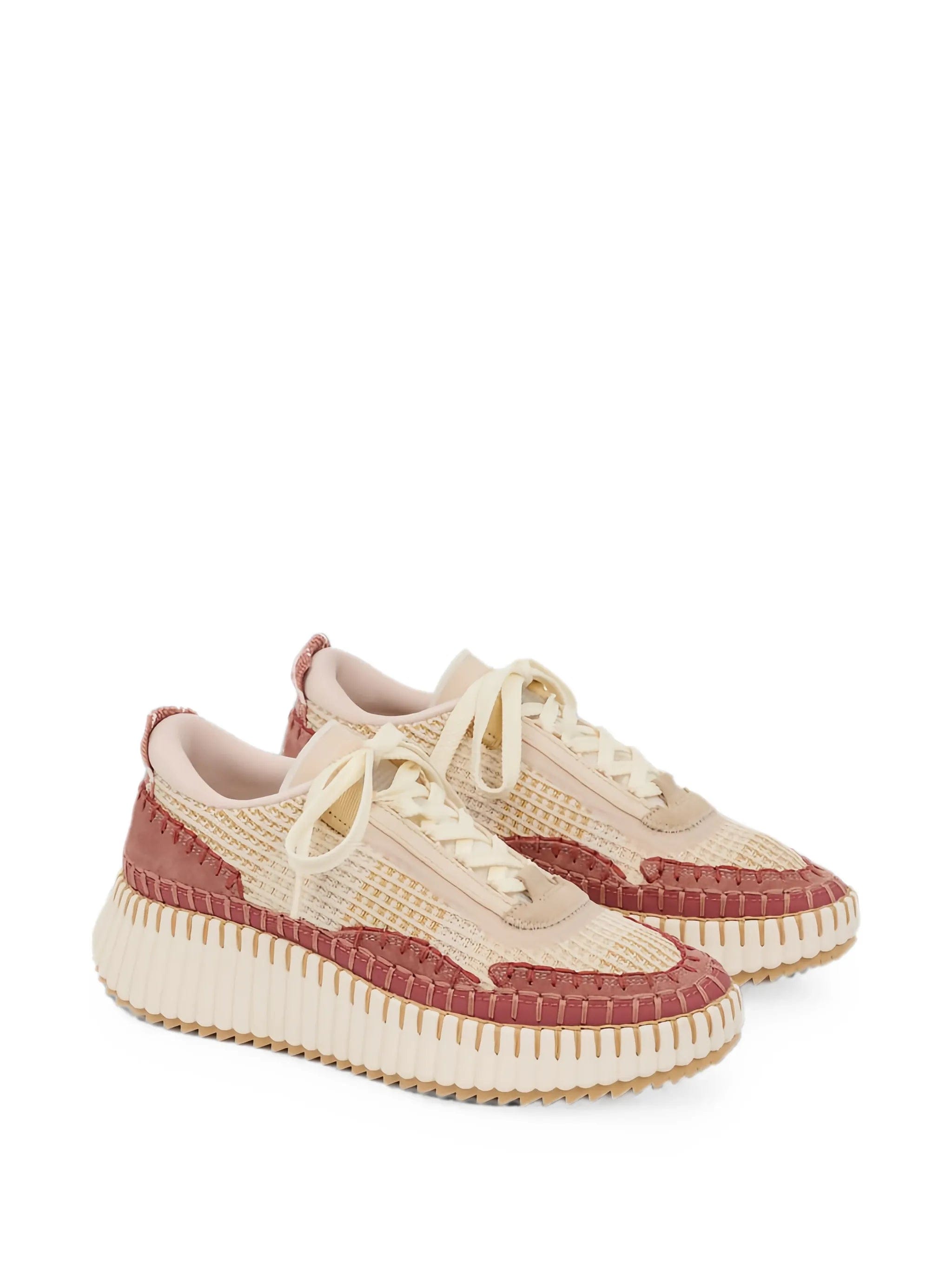 Chloé Nama whipstitch sneakers