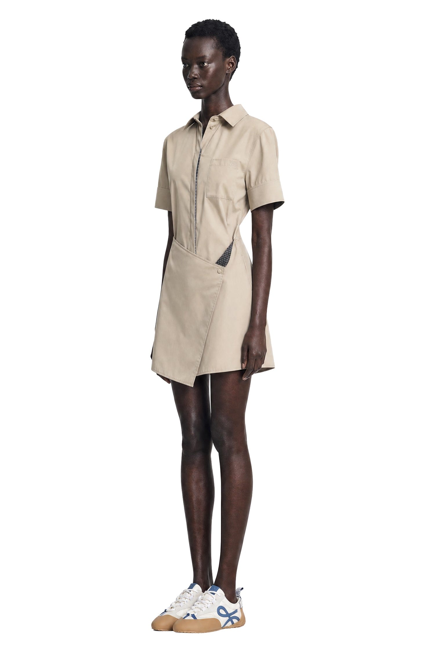 Loewe Dress in Cotton and Silk