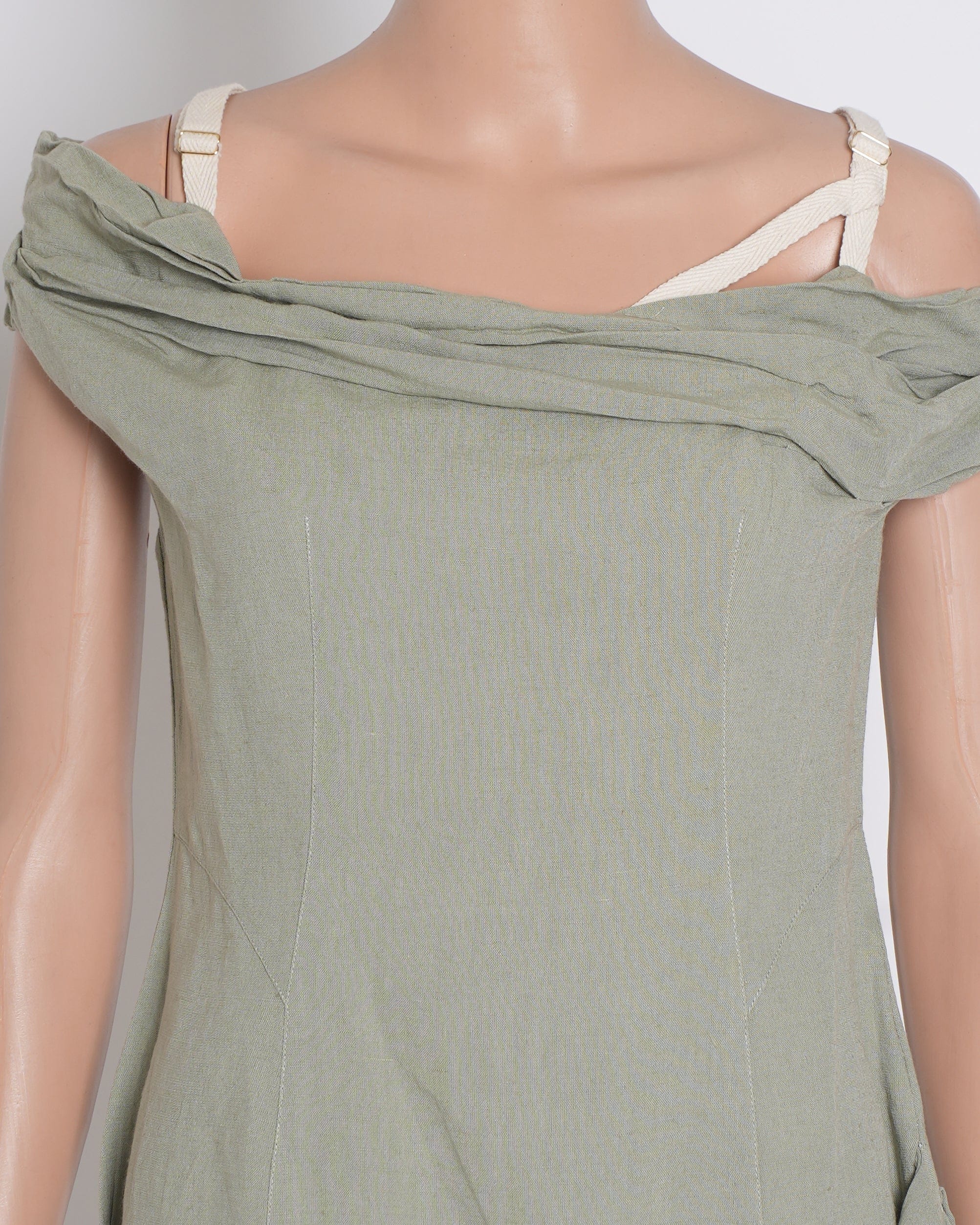 Jacquemus L'amour Linen Mini Dress