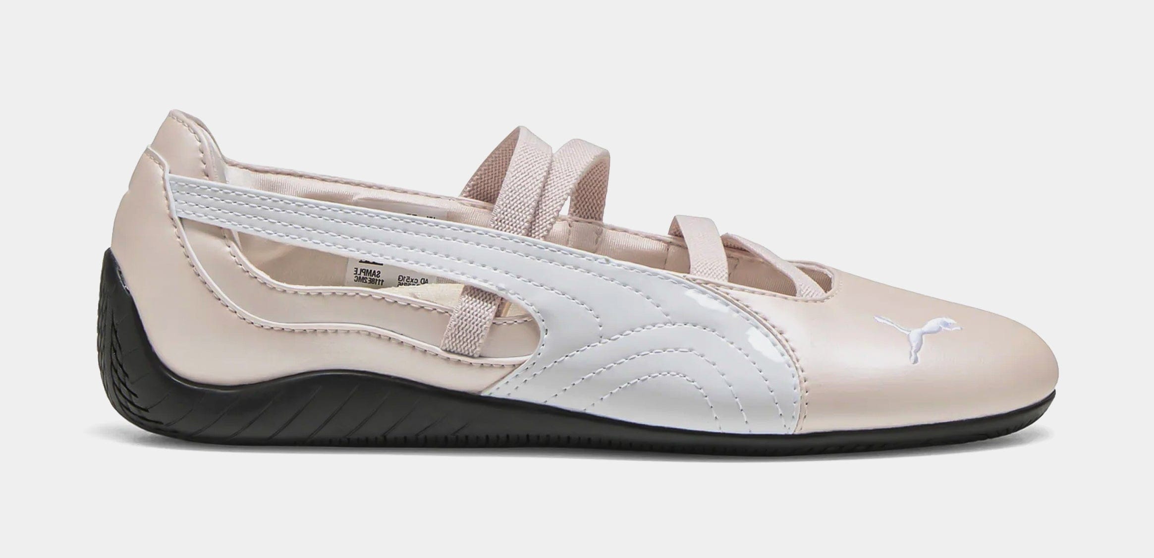 PUMA Speedcat Ballet Metallic Womens Lifestyle Shoes (Jasmine Flower/Puma Black)