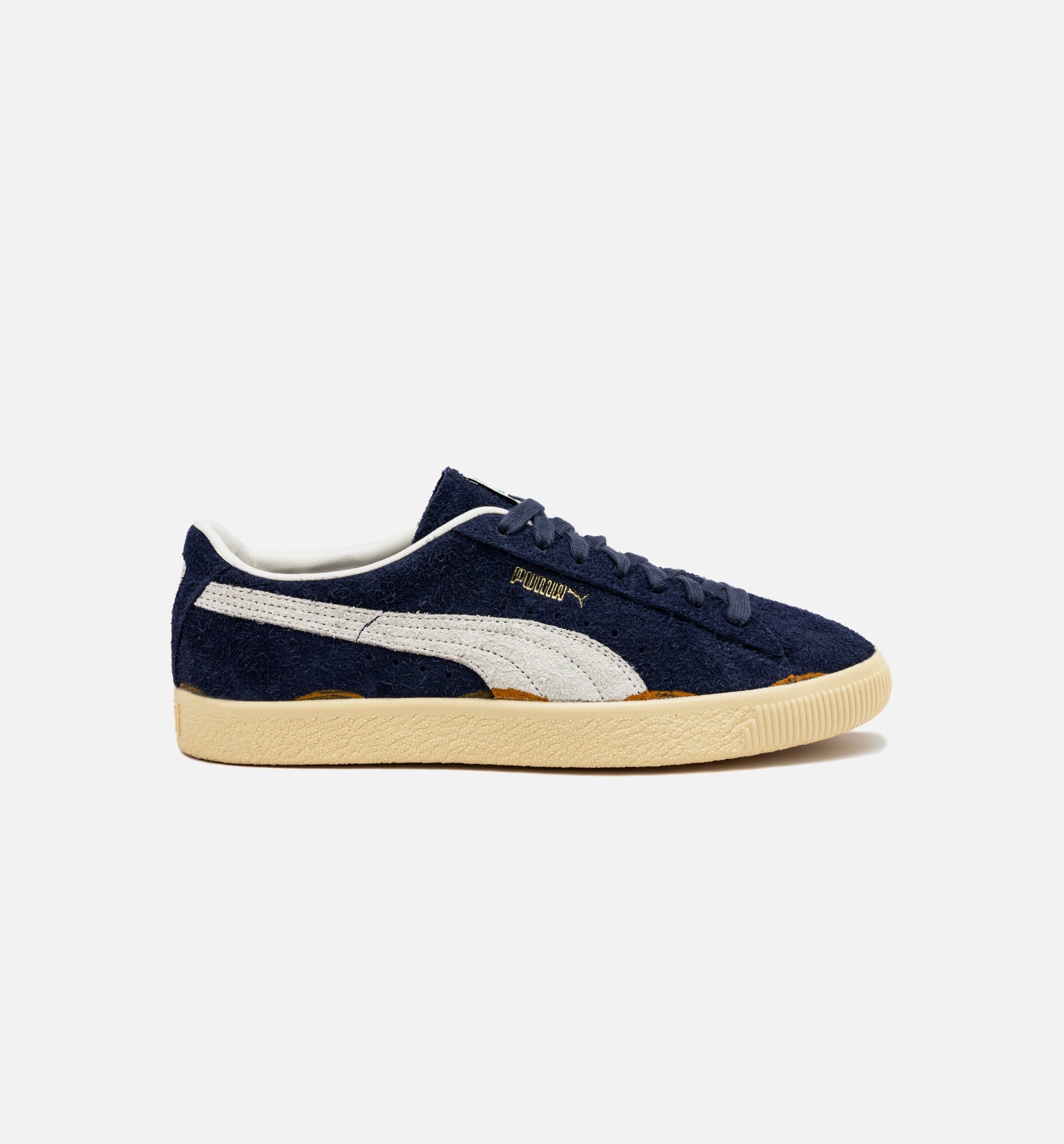 PUMA Suede VTG Neverworn Navy Mens Lifestyle Shoe - Navy/White