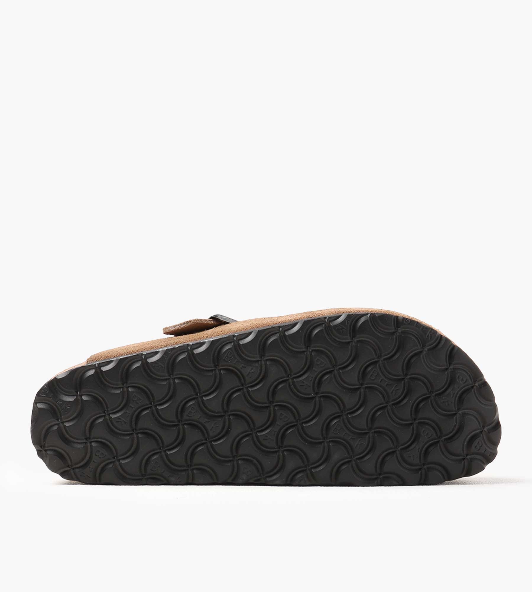 Birkenstock Boston Soft Footbed Suede Leather Dark Tea Tonal FB