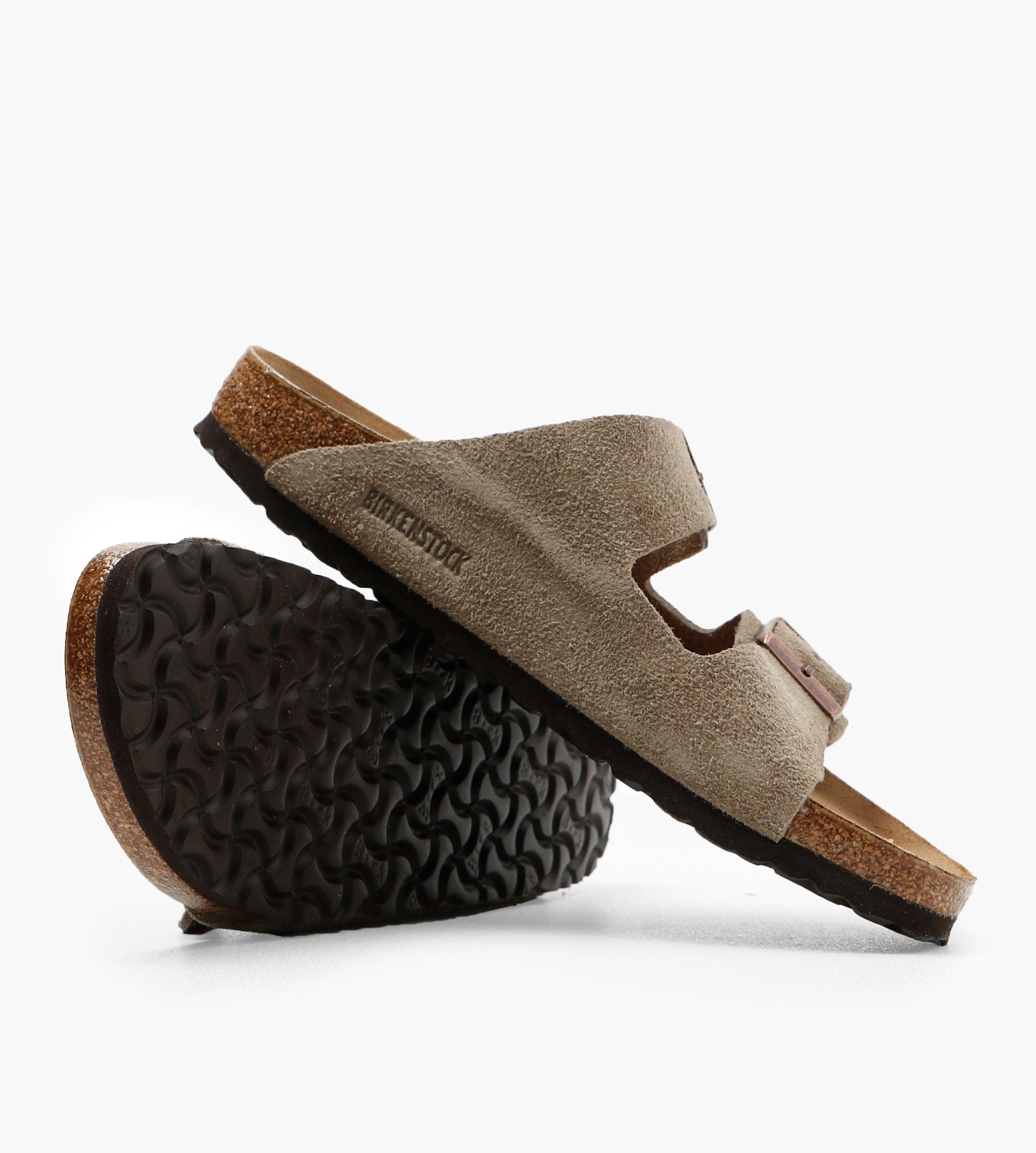 Birkenstock Arizona Suede Leather Taupe