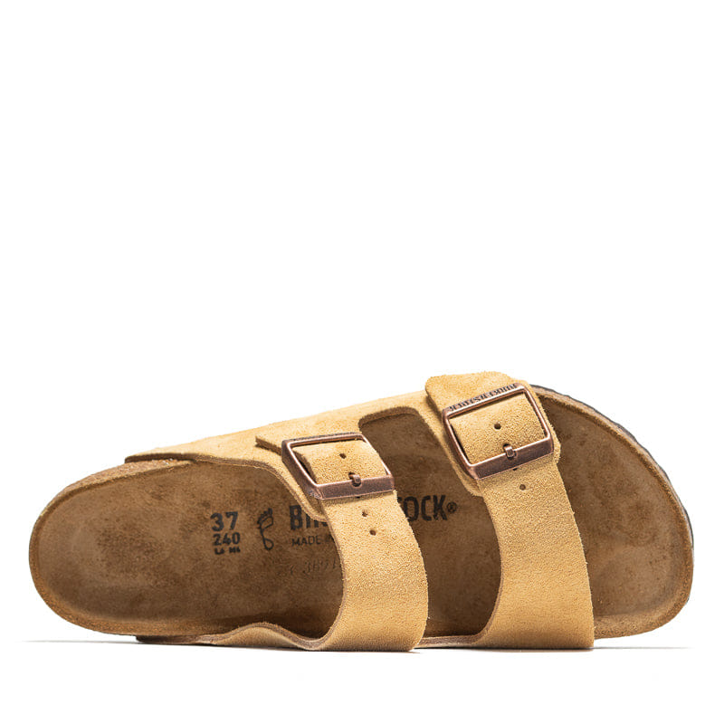 Birkenstock Women's Birkenstock Arizona Suede - Latte Cream