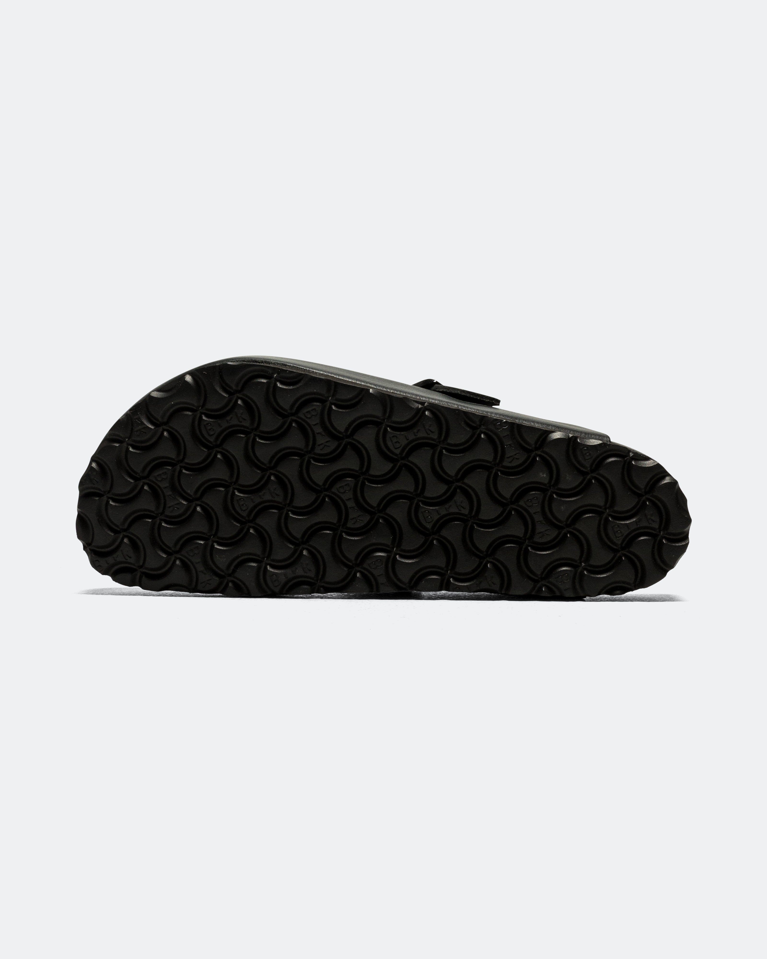 Birkenstock Boston Exquisite - Black Natural Leather