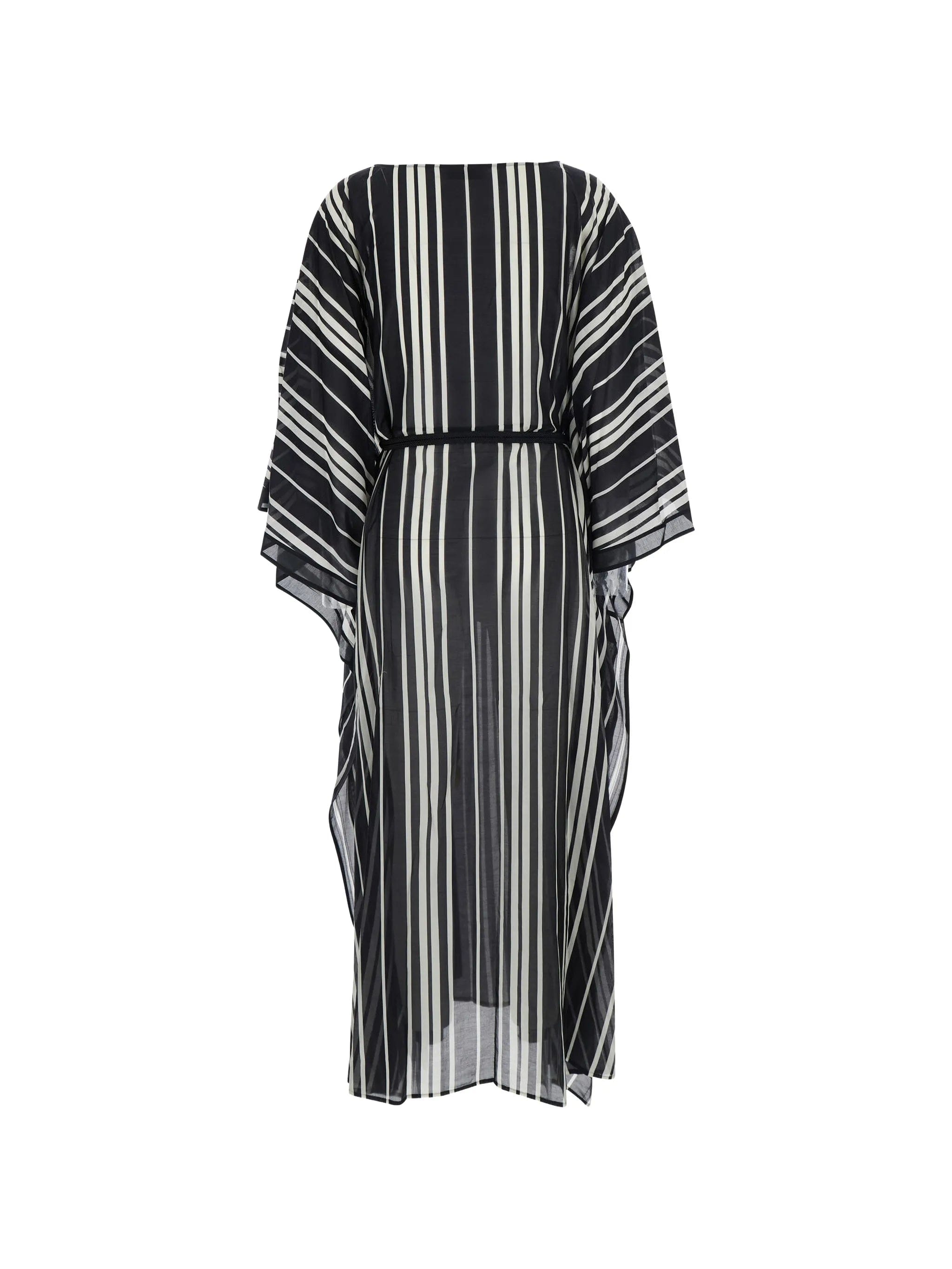 Tory Burch belted striped caftan