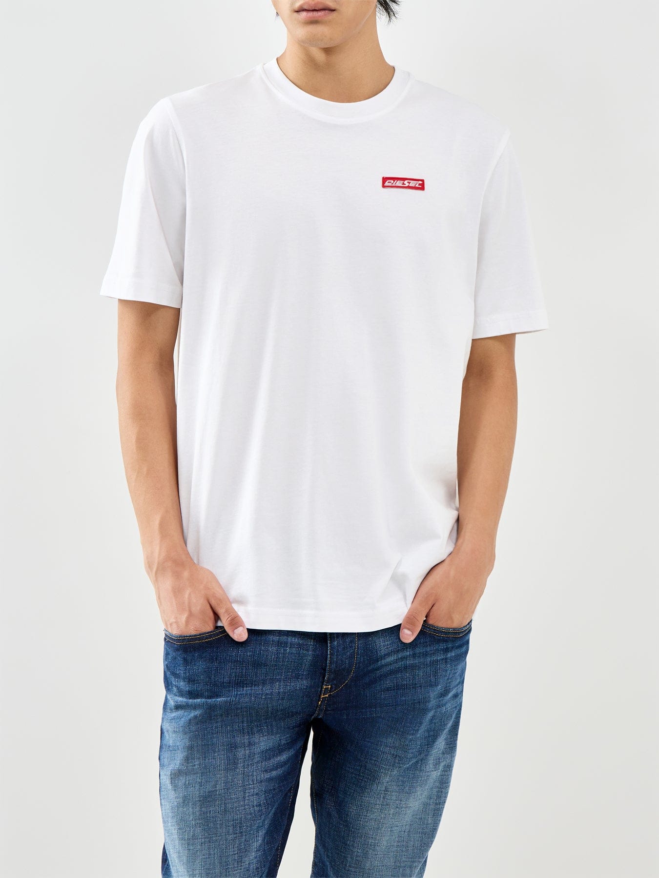 Diesel Logo T - Shirt White