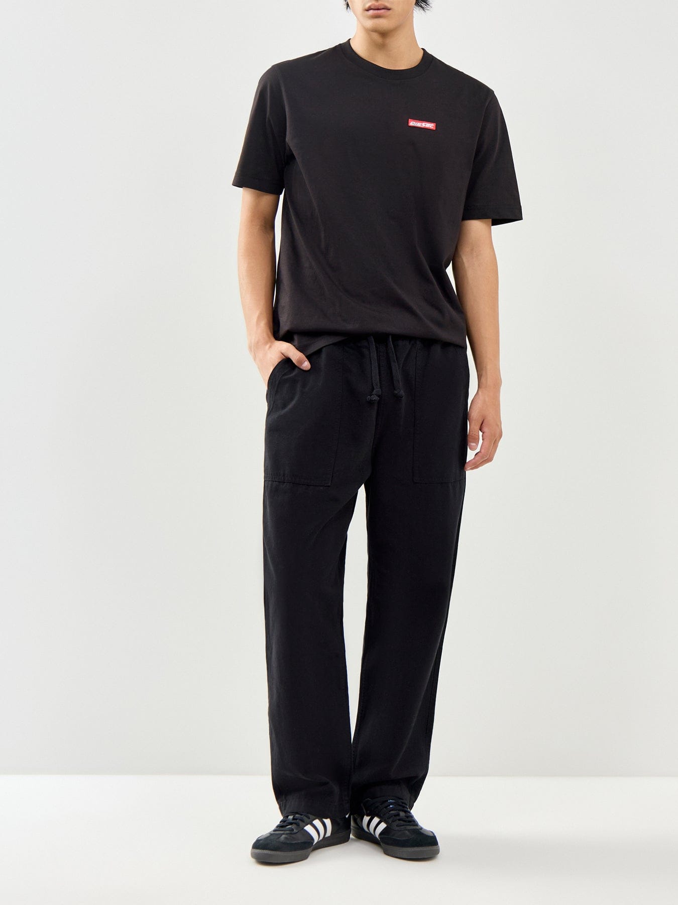 Diesel Logo T - Shirt Black