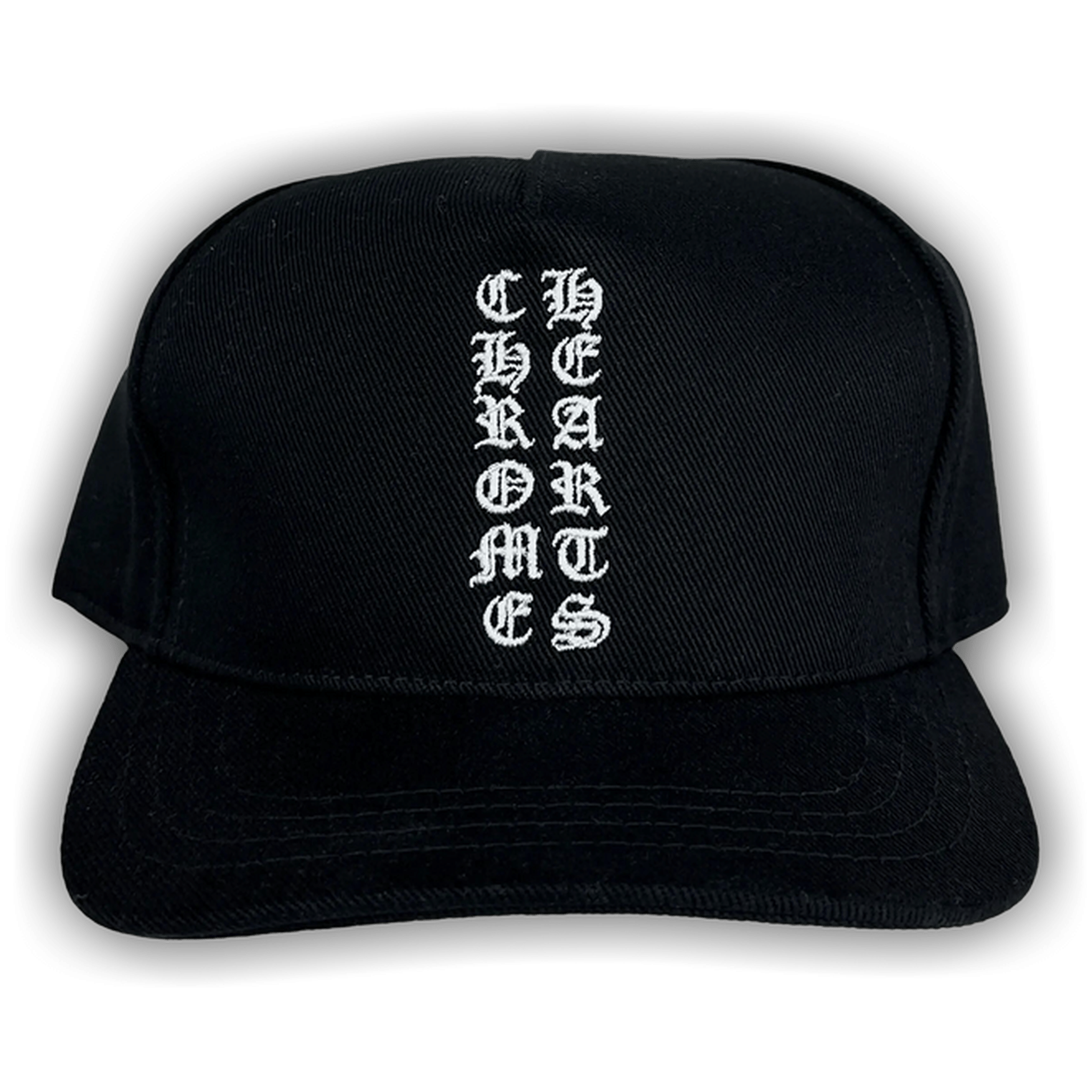 Chrome Hearts Vertical Logo Hat Black