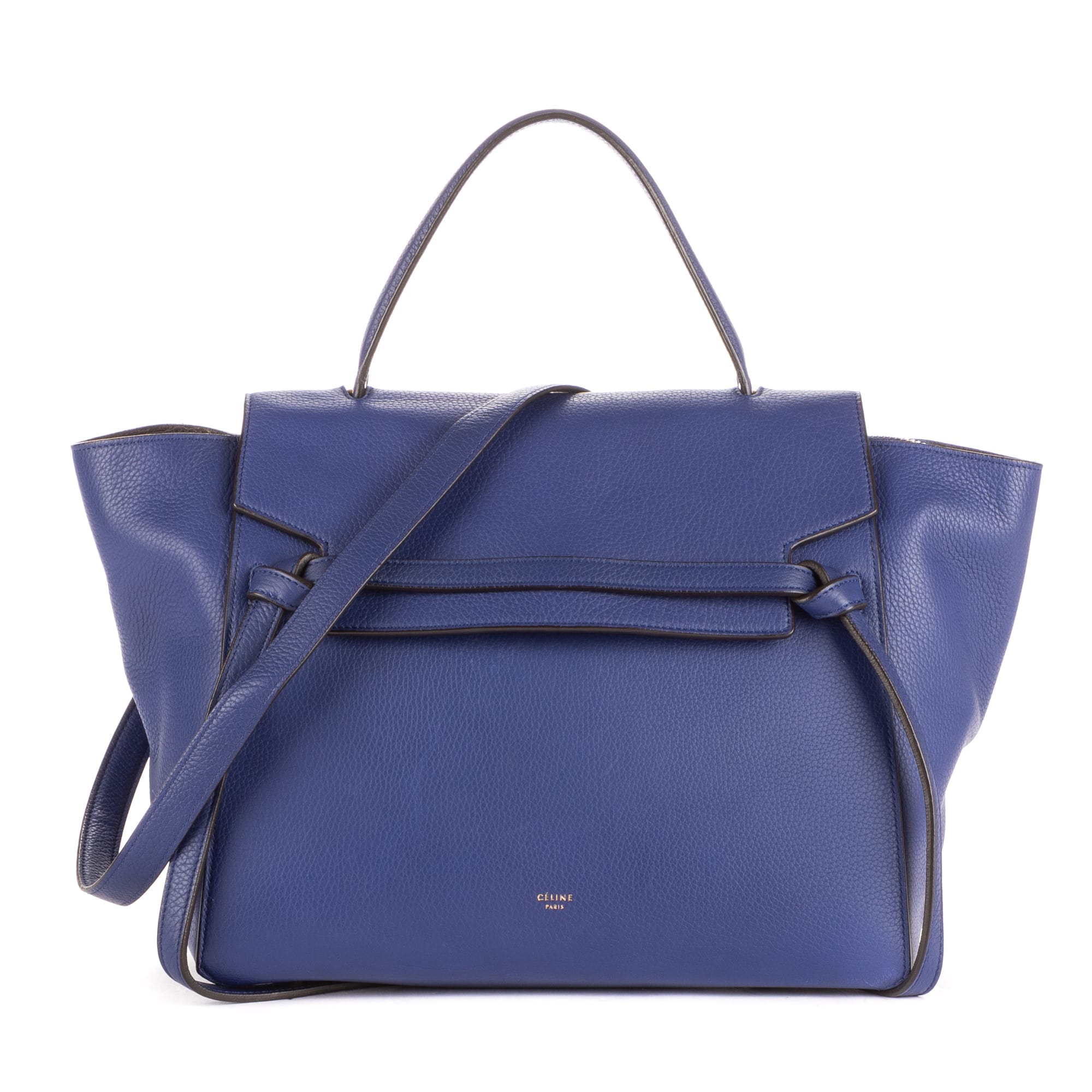 Celine Blue Calf Leather Mini Belt OAG7560