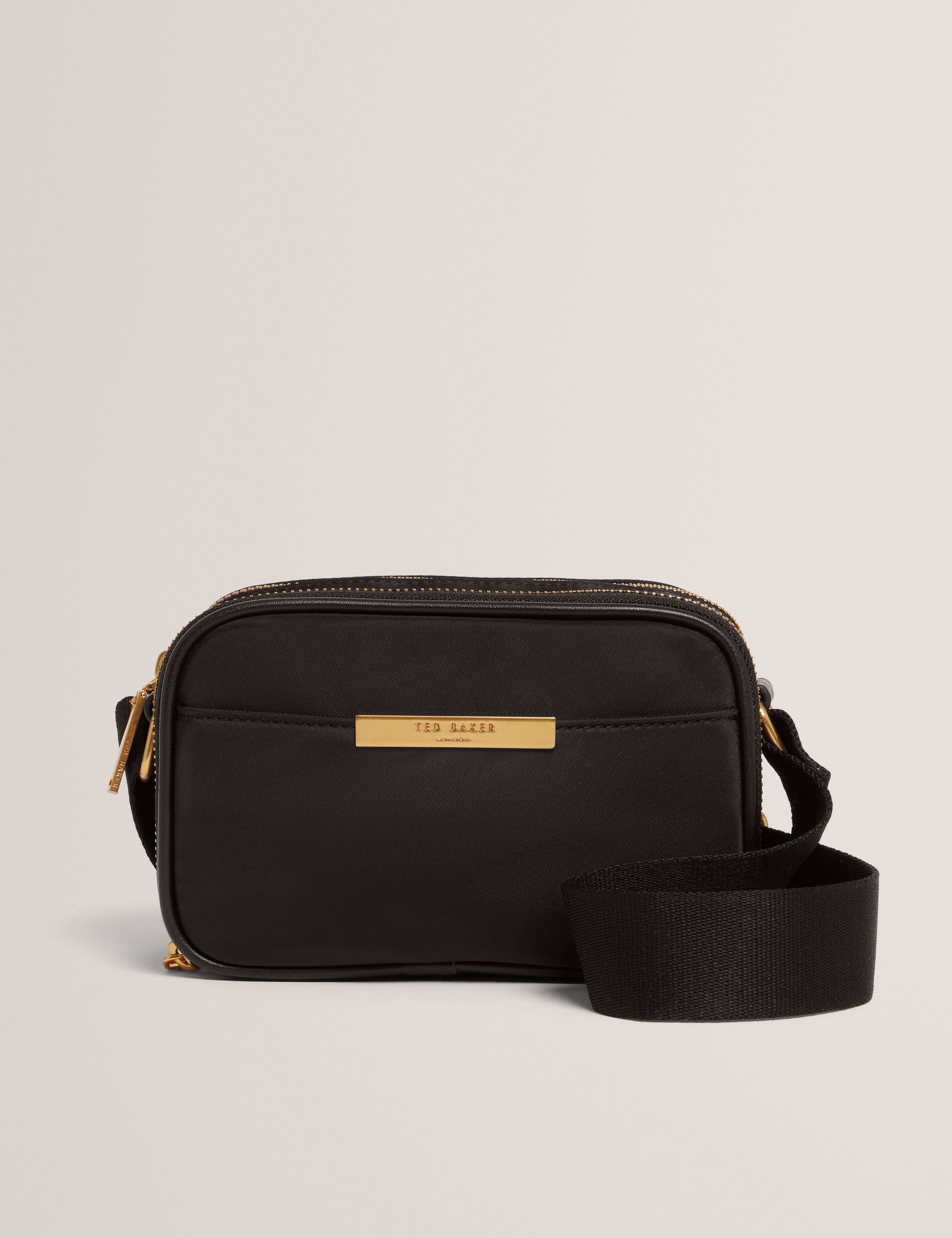 Ted Baker Nykila Nylon Small Crossbody Bag Black