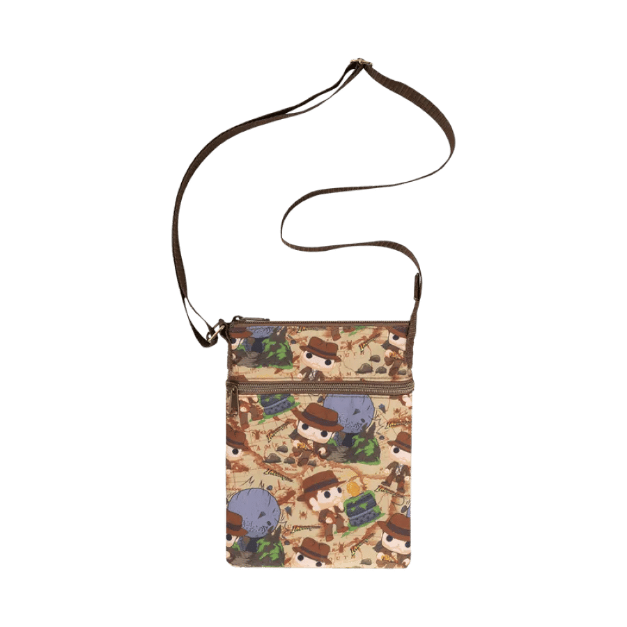 Funko Indiana Jones: Raiders of the Lost Ark - Pop! Print Crossbody Passport Bag