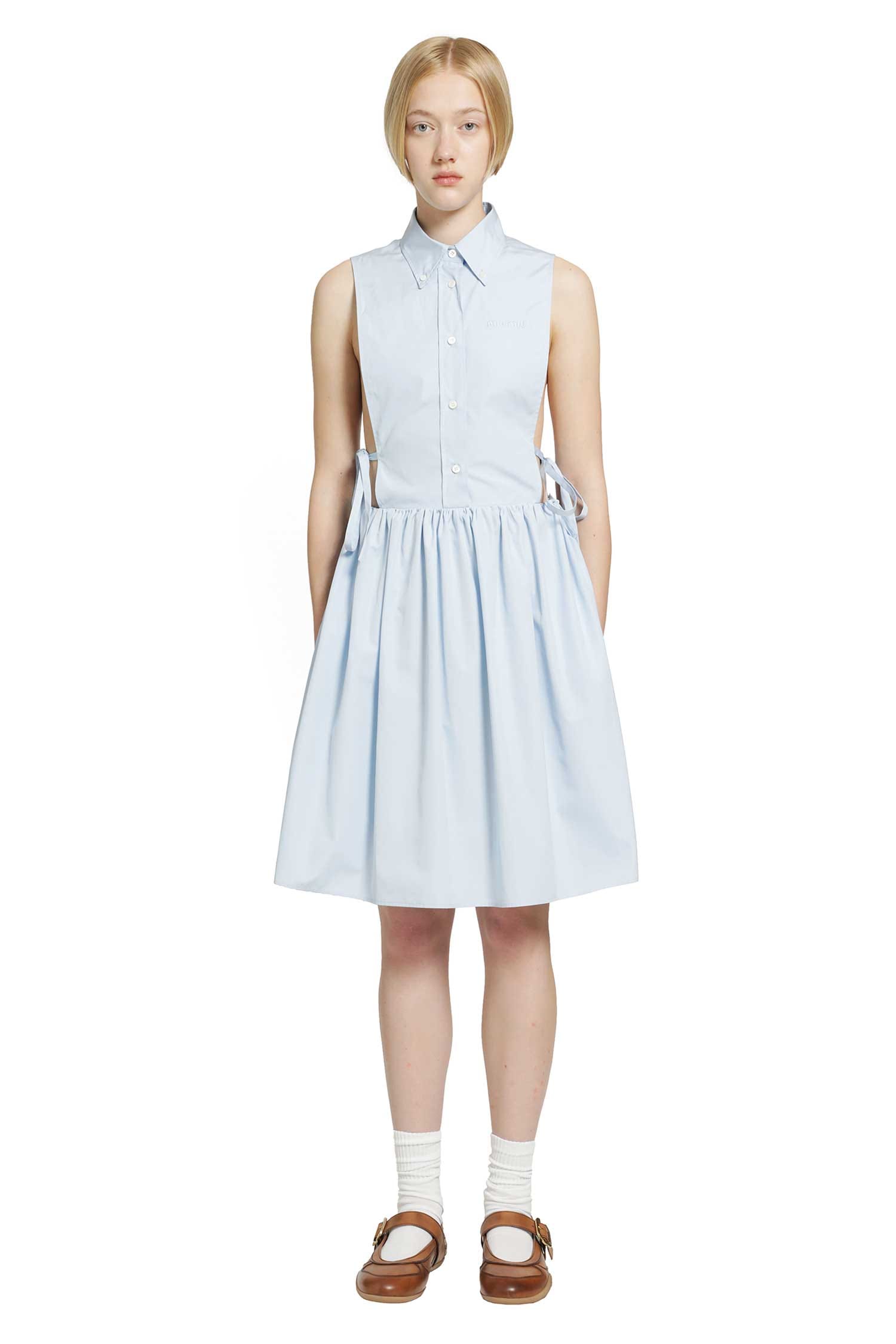 MIU MIU Poplin Mini Dress