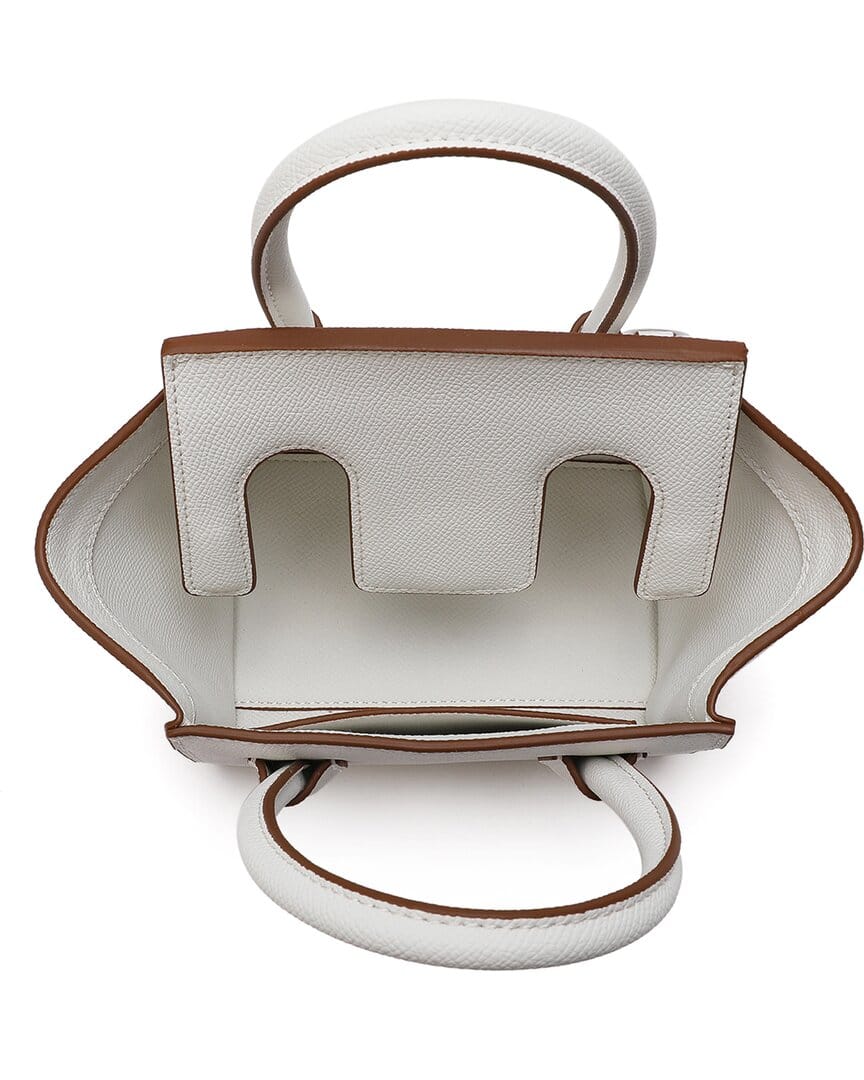 Tiffany & Fred Paris Top Handle Leather Satchel