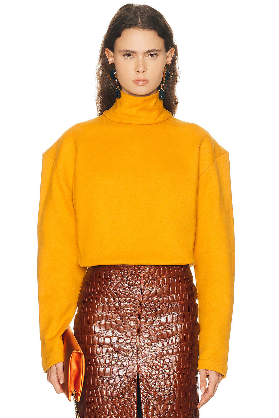 Saint Laurent Turtleneck Sweatshirt