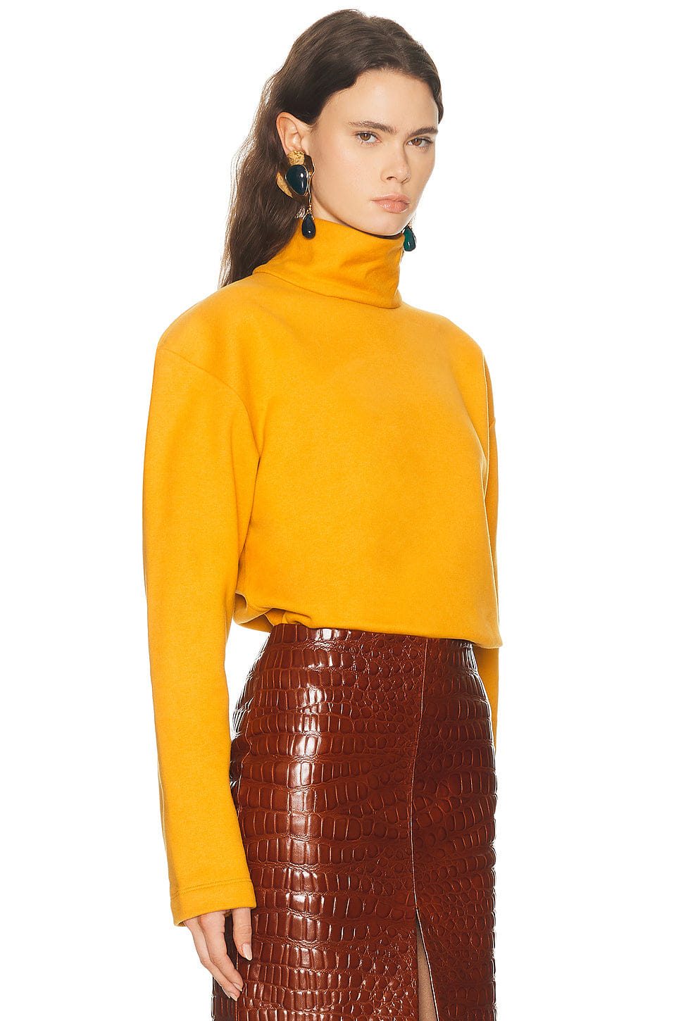 Saint Laurent Turtleneck Sweatshirt