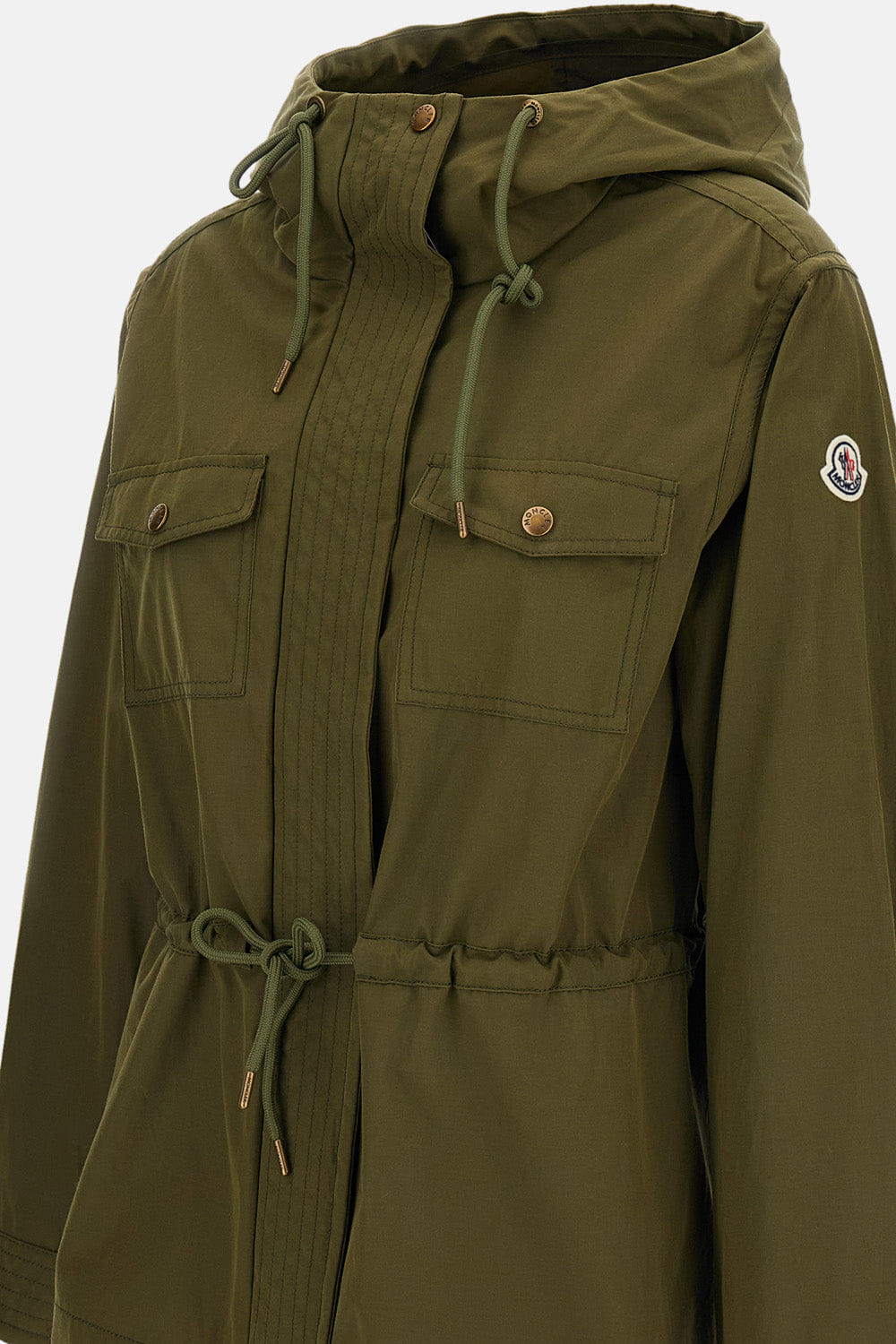 Moncler PARKA CORTO IN COTONE SERIN