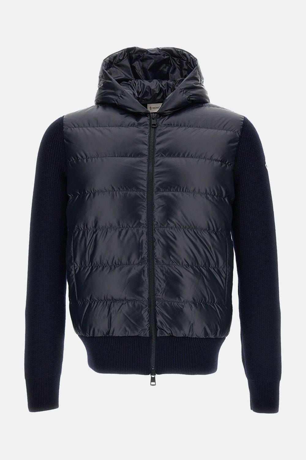 Moncler GIACCA CARDIGAN IMBOTTITA CON CAPPUCCIO