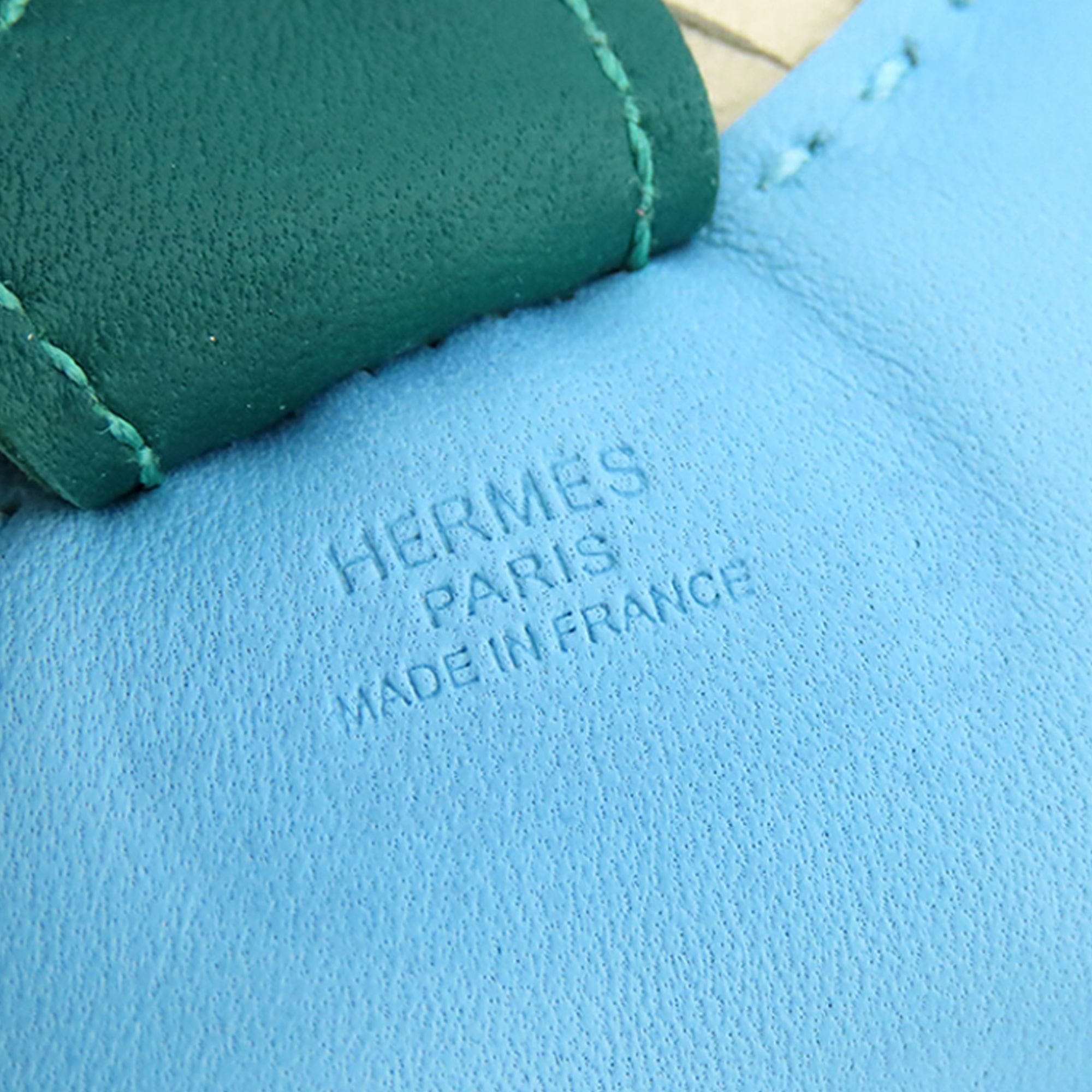 Hermès Milo Lambskin Grigri Rodeo Bag Charm PM