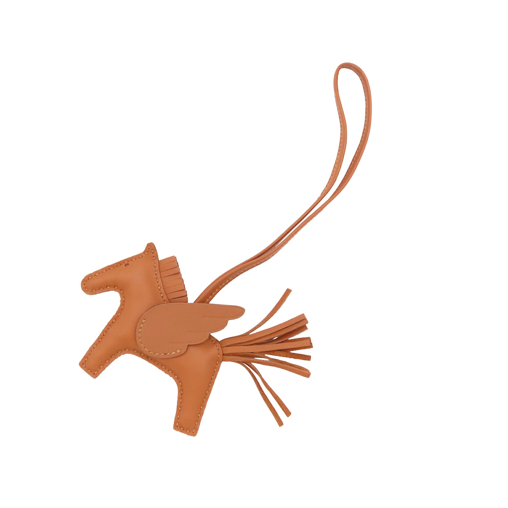 Hermès Milo Lambskin GriGri Rodeo Pegase Bag Charm PM